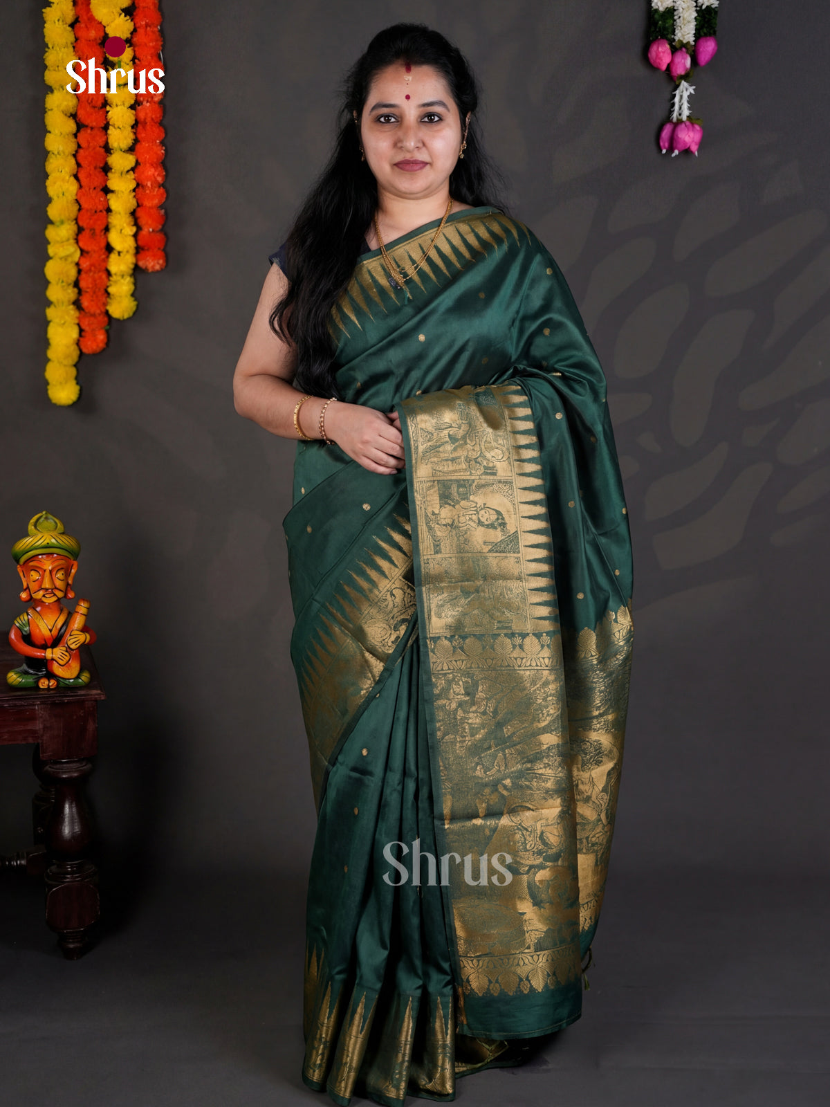 EBS04186 - Semi Tussar - Saree - Shop on Shrus.com