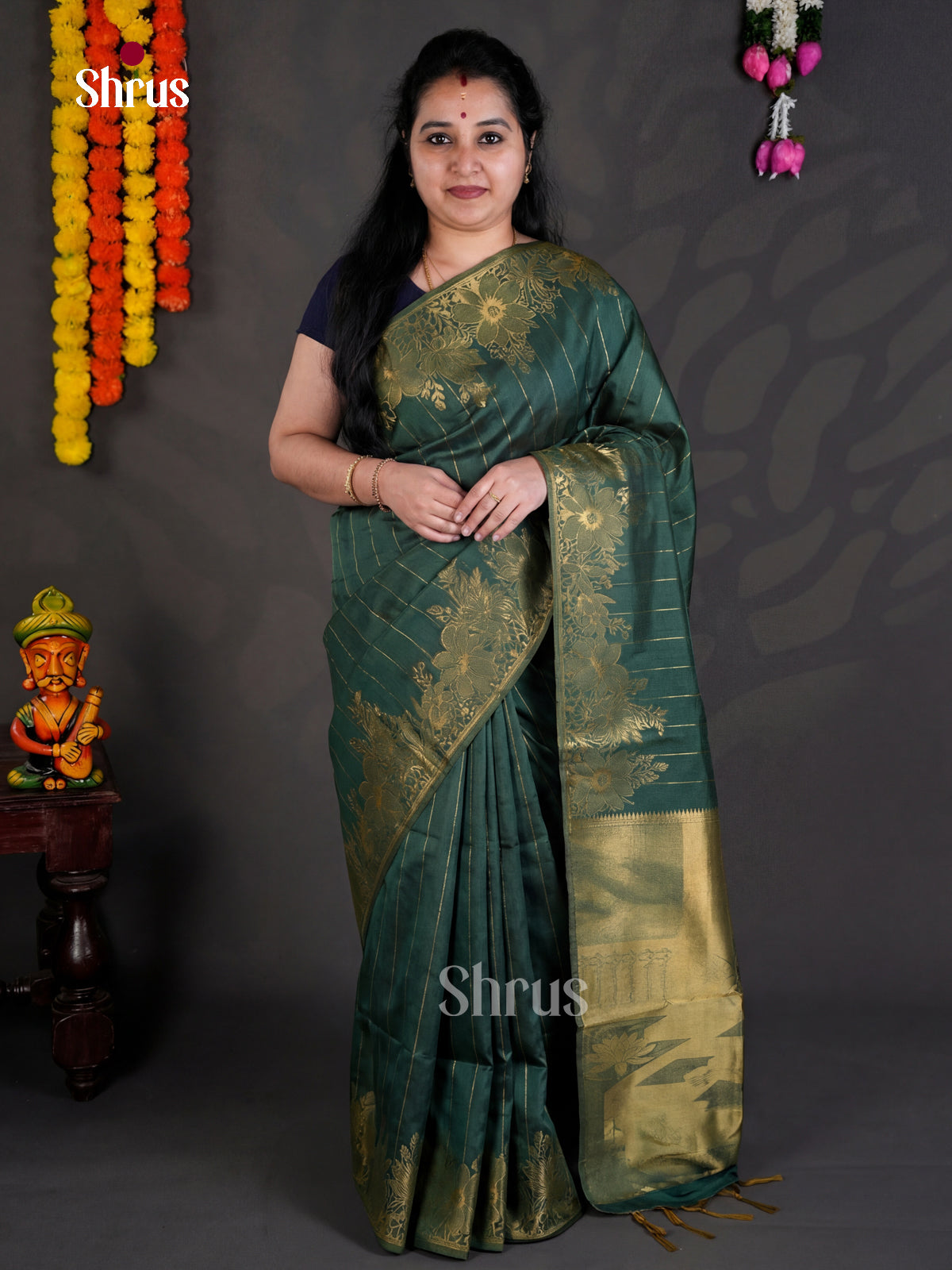 EBS04188 - Semi Tussar - Saree - Shop on Shrus.com