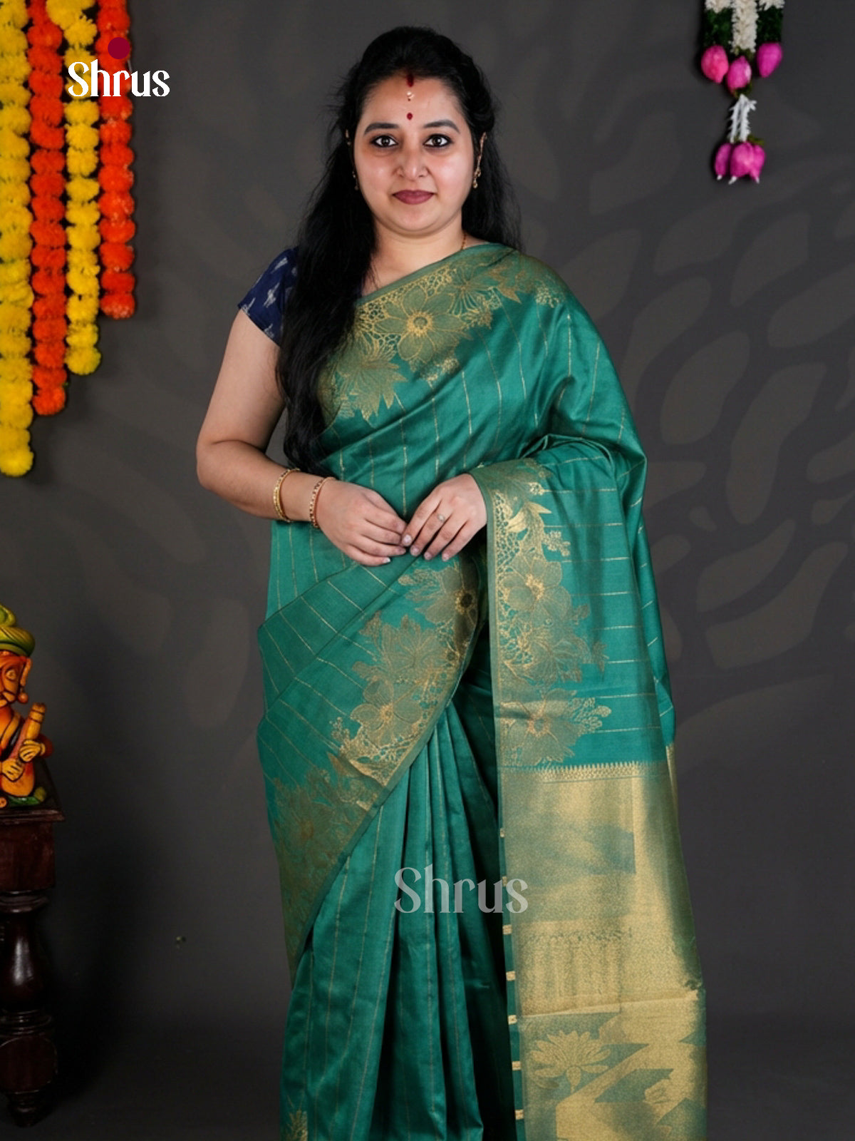 EBS04190 - Semi Tussar - Saree - Shop on Shrus.com