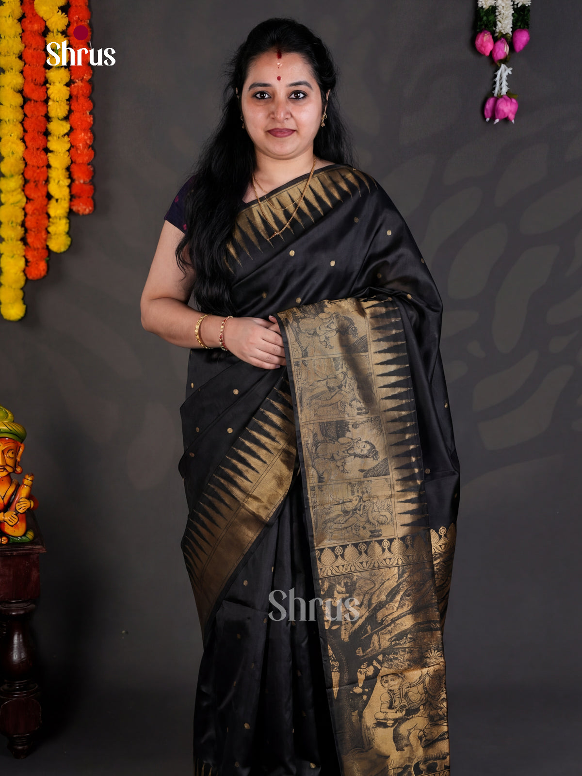 EBS04194 - Semi Tussar - Saree - Shop on Shrus.com