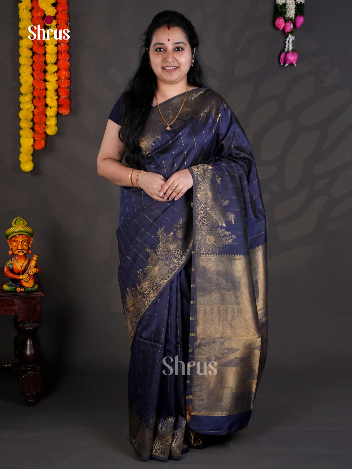 EBS04199 - Semi Tussar - Saree - Shop on Shrus.com