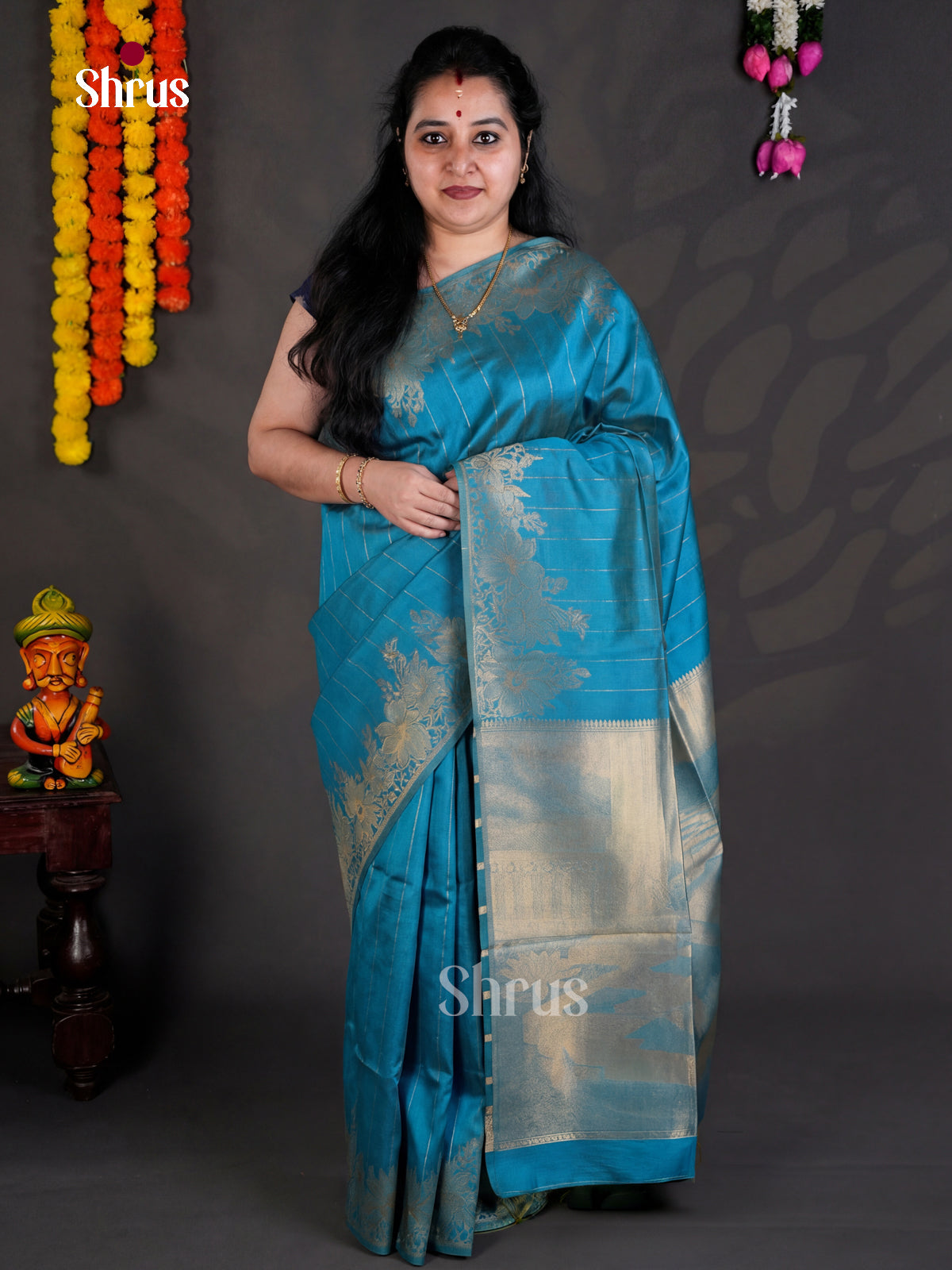 EBS04200 - Semi Tussar - Saree - Shop on Shrus.com