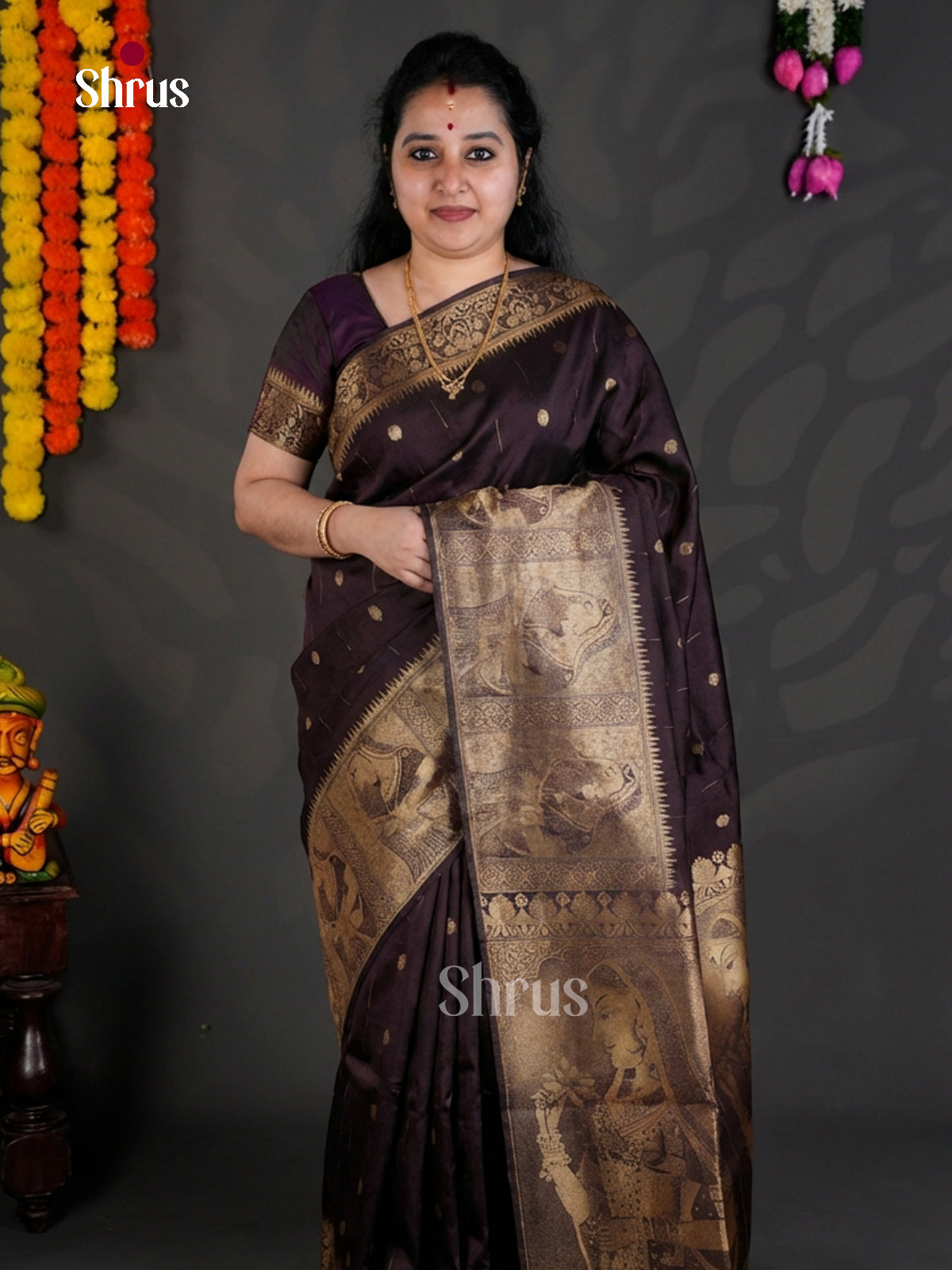 EBS04202 - Semi Tussar - Saree - Shop on Shrus.com