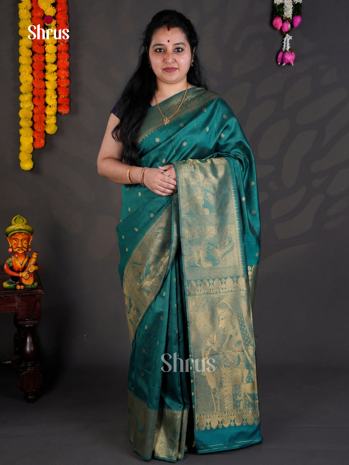 EBS04203 - Semi Tussar - Saree - Shop on Shrus.com