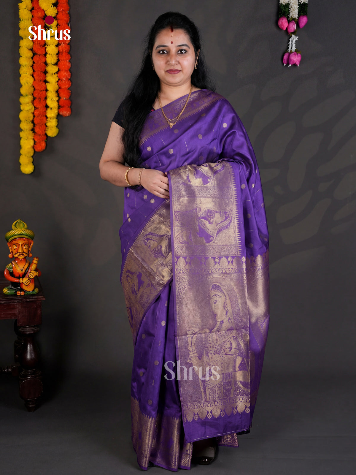 EBS04205 - Semi Tussar - Saree - Shop on Shrus.com
