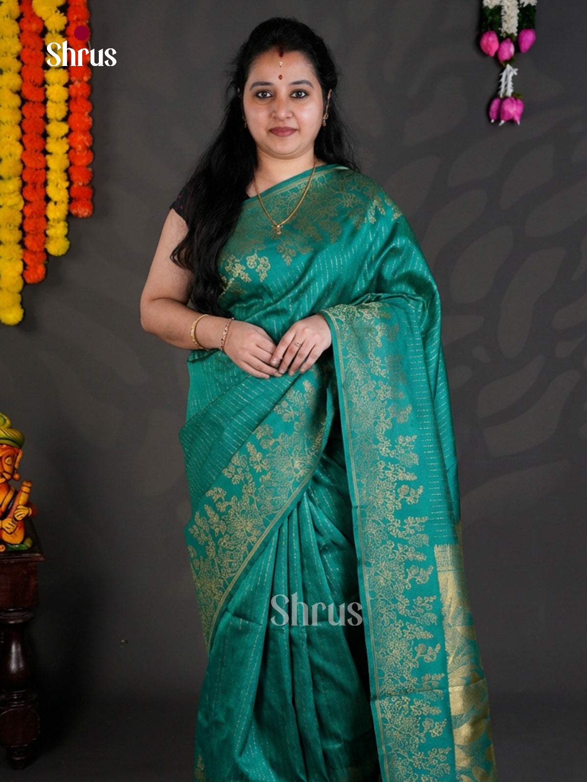 EBS04208 - Semi Tussar - Saree - Shop on Shrus.com