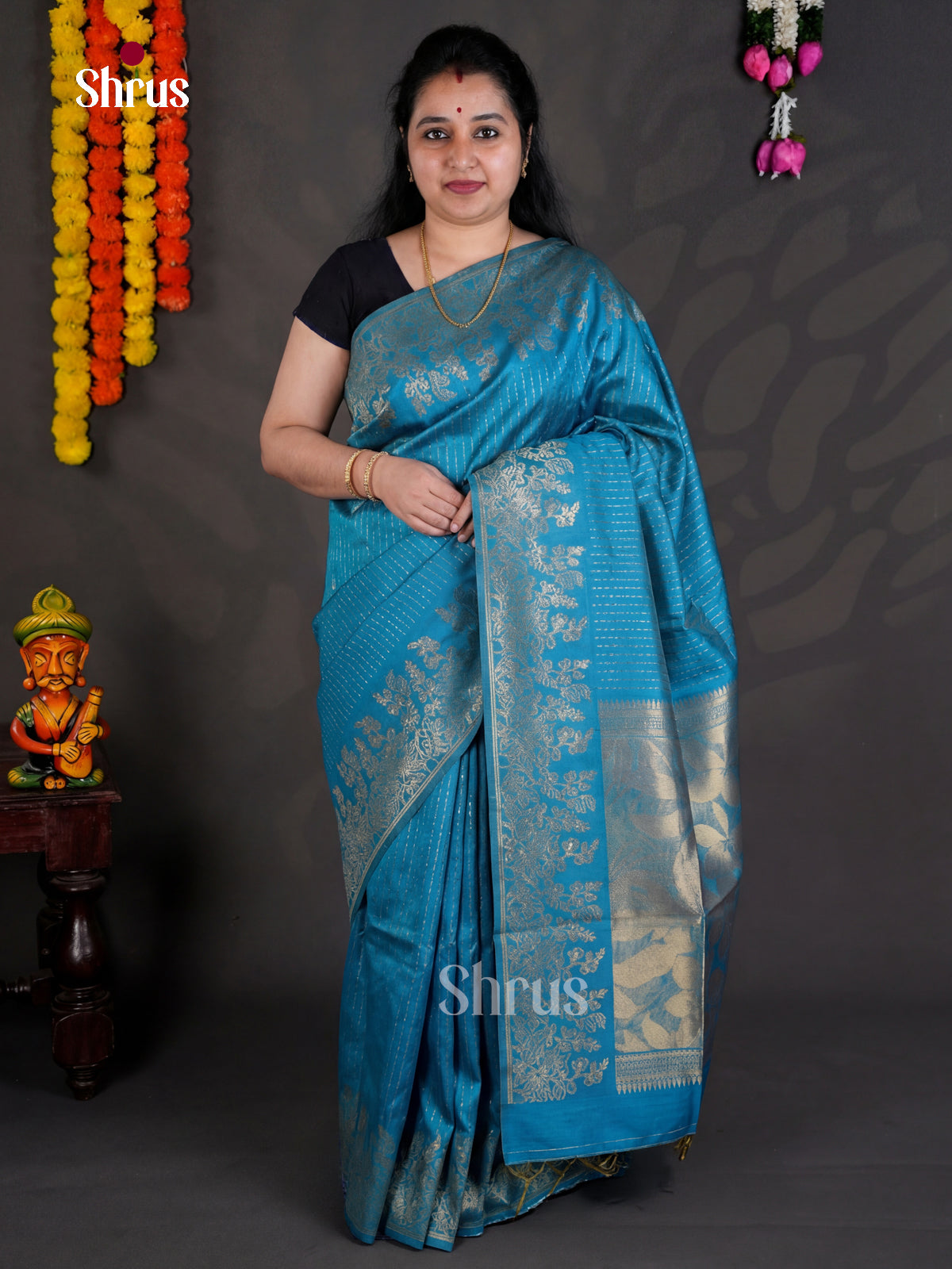 EBS04210 - Semi Tussar - Saree - Shop on Shrus.com