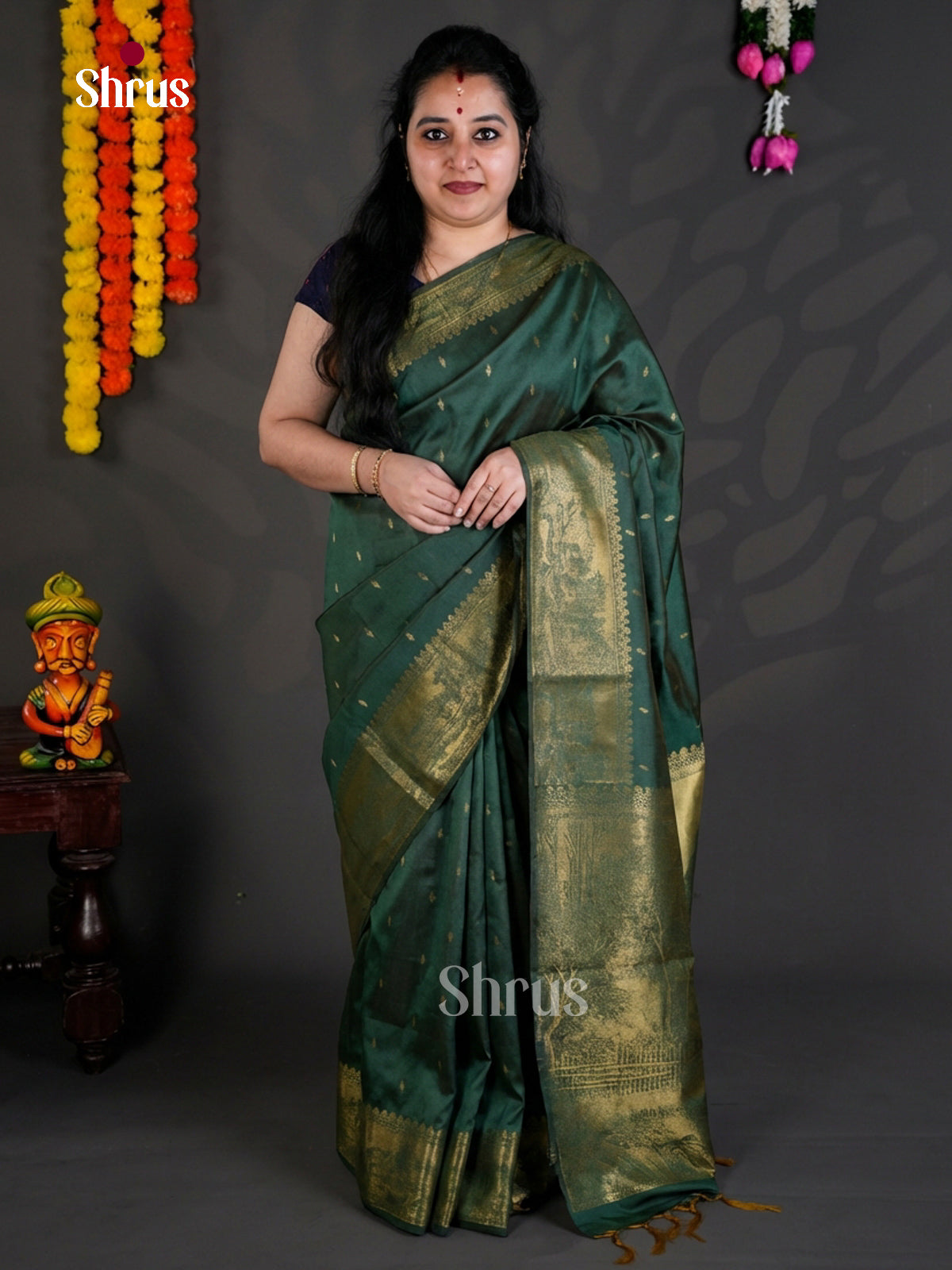EBS04214 - Semi Tussar - Saree - Shop on Shrus.com