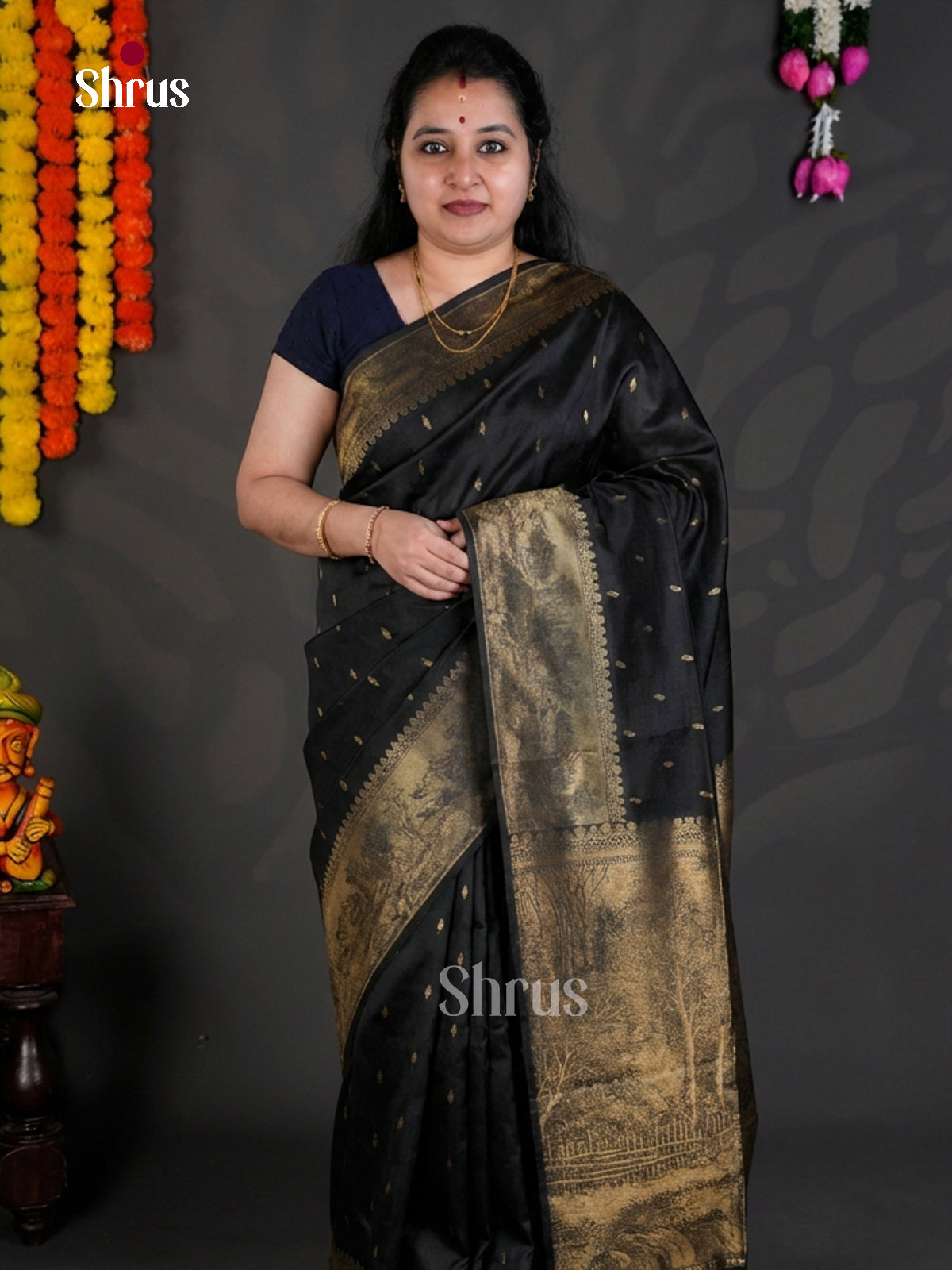 EBS04215 - Semi Tussar - Saree - Shop on Shrus.com