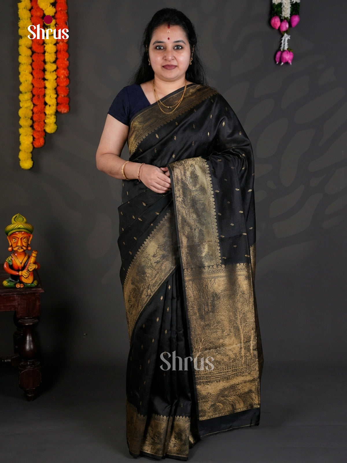 EBS04215 - Semi Tussar - Saree - Shop on Shrus.com