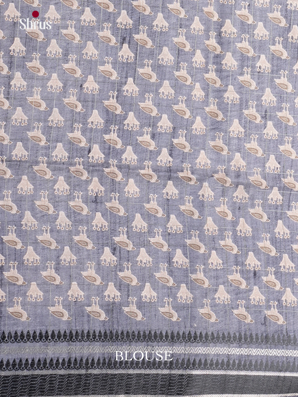 EBS04406 - Printed Semi Tussar - Saree - Shop on Shrus.com