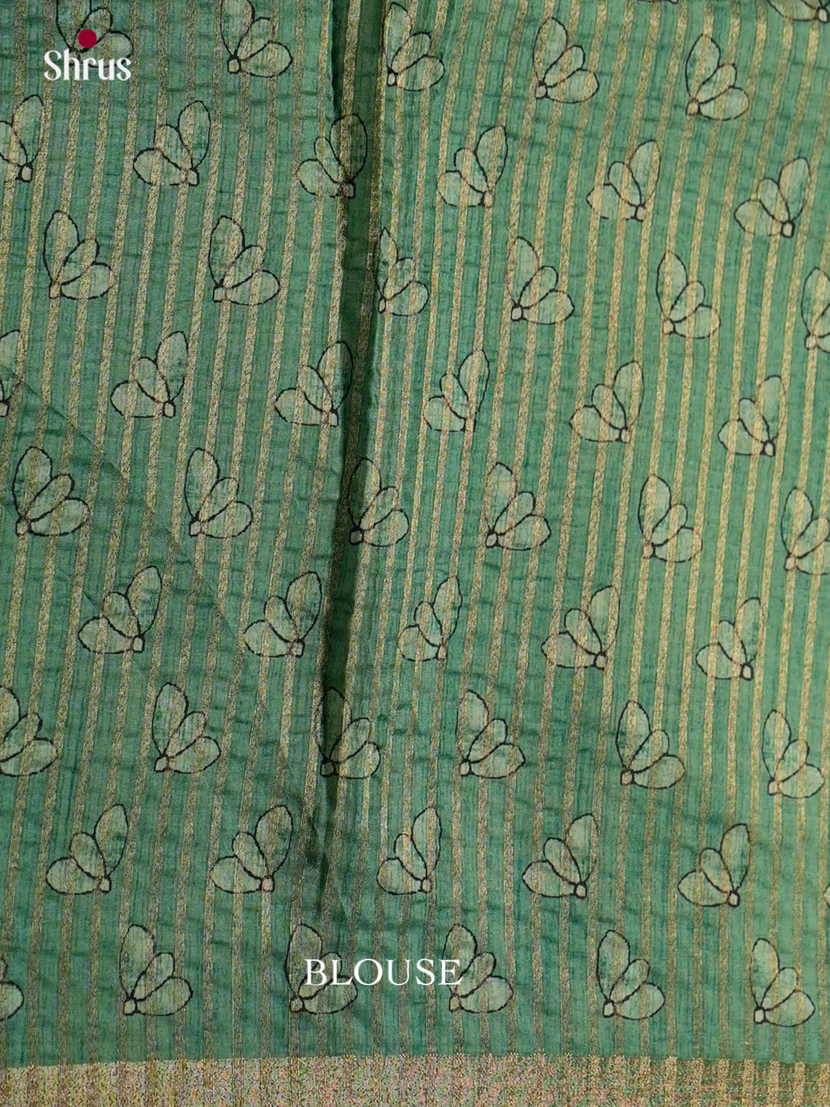 Printed Semi Tussar Saree - EBS04522 - Shop on Shrus.com