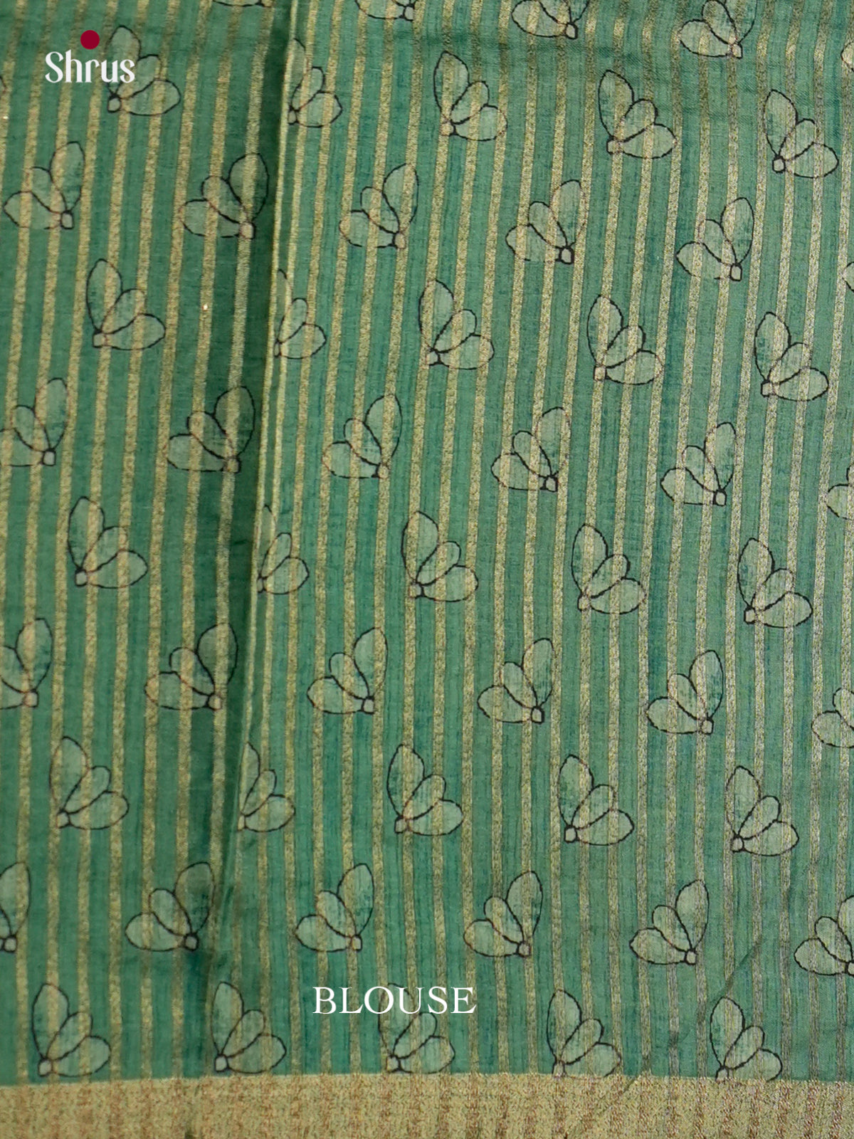 Printed Semi Tussar Saree - EBS04524 - Shop on Shrus.com