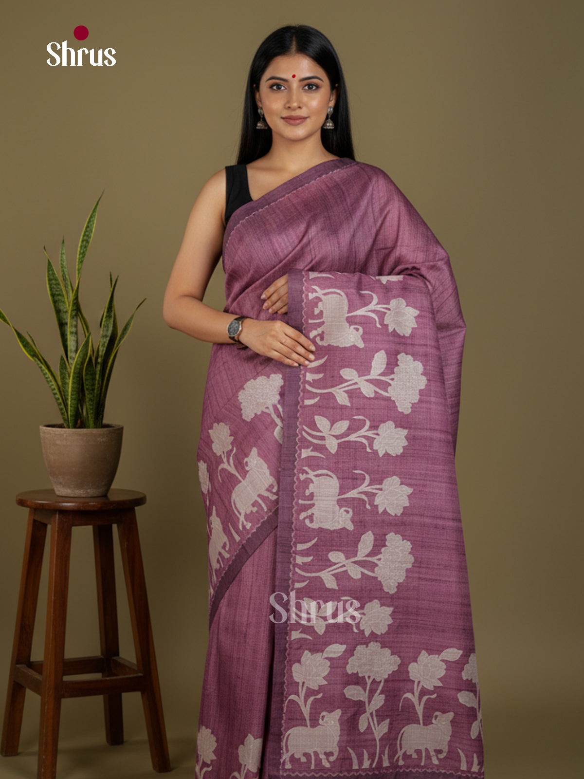 Semi matka Saree - EBS04630 - Shop on Shrus.com