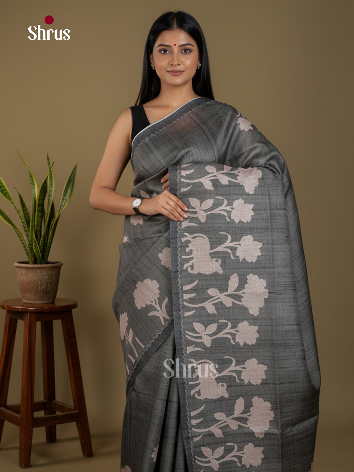 Semi matka Saree - EBS04631 - Shop on Shrus.com