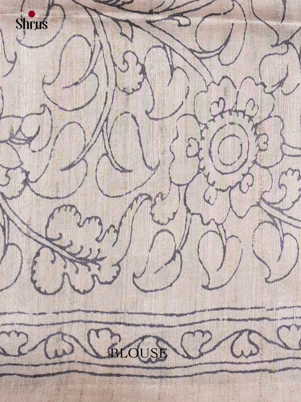 Semi Tussar Saree - EBS04640 - Shop on Shrus.com