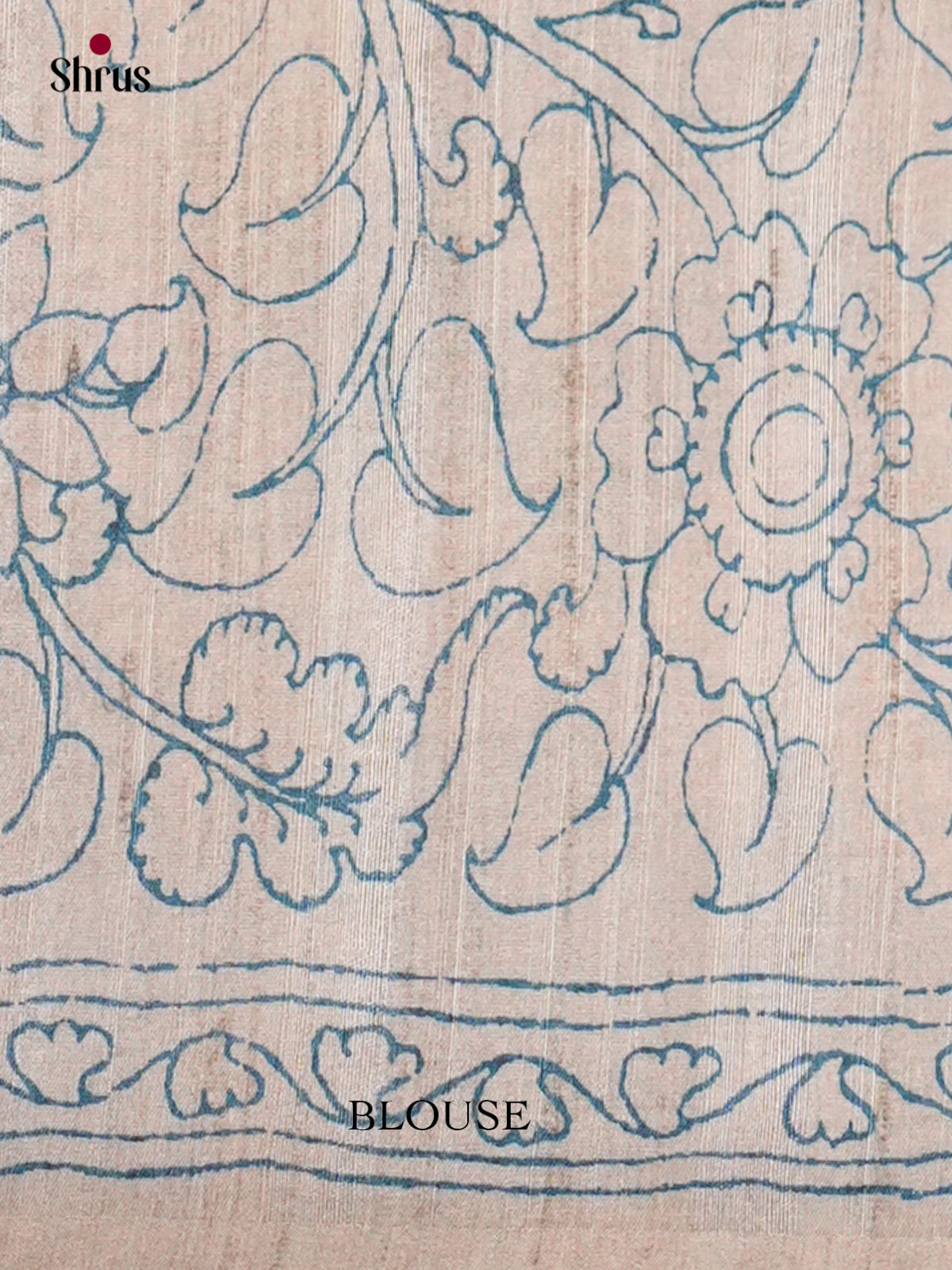 Semi Tussar Saree - EBS04644 - Shop on Shrus.com
