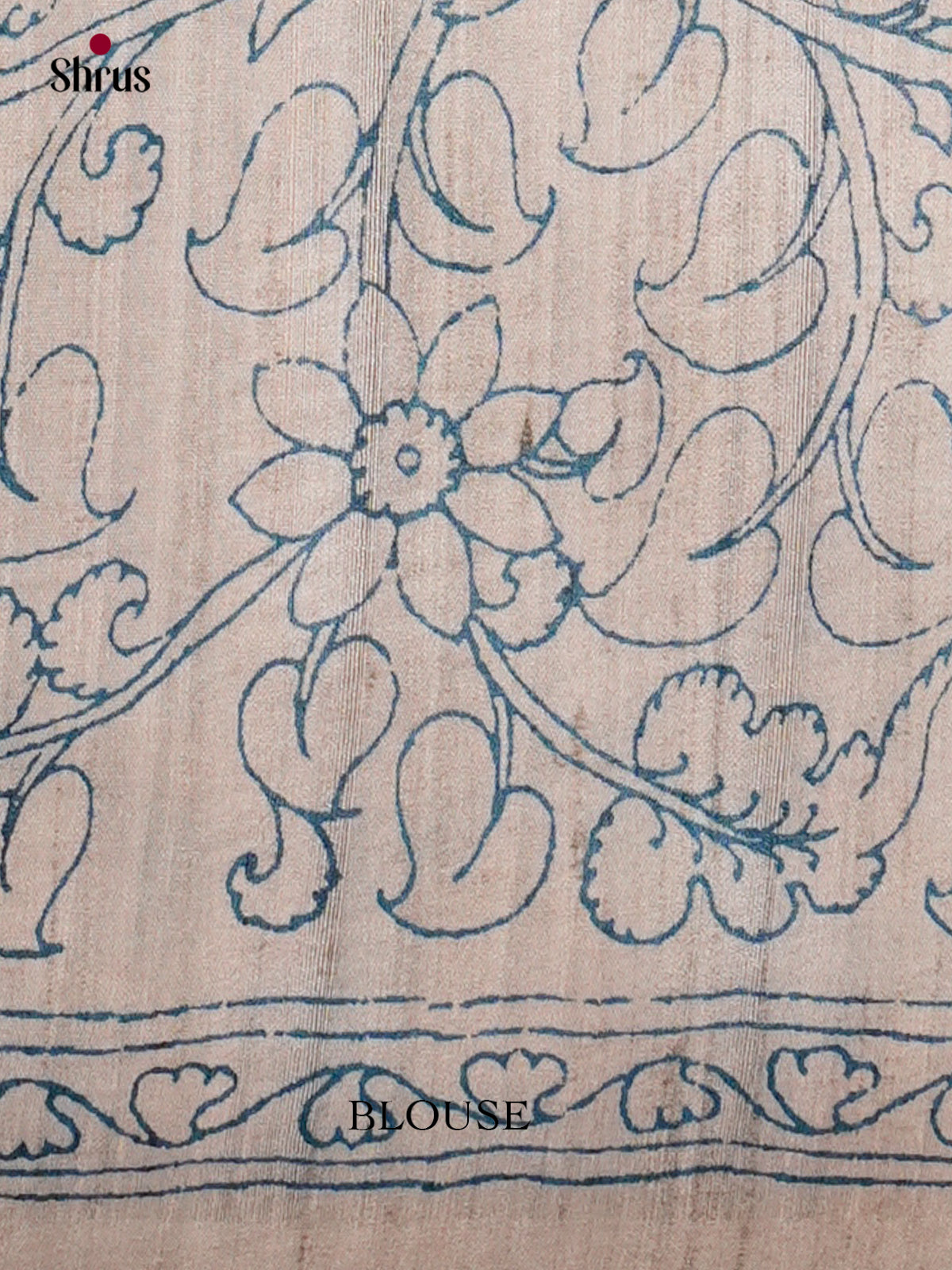 Semi Tussar Saree - EBS04650 - Shop on Shrus.com