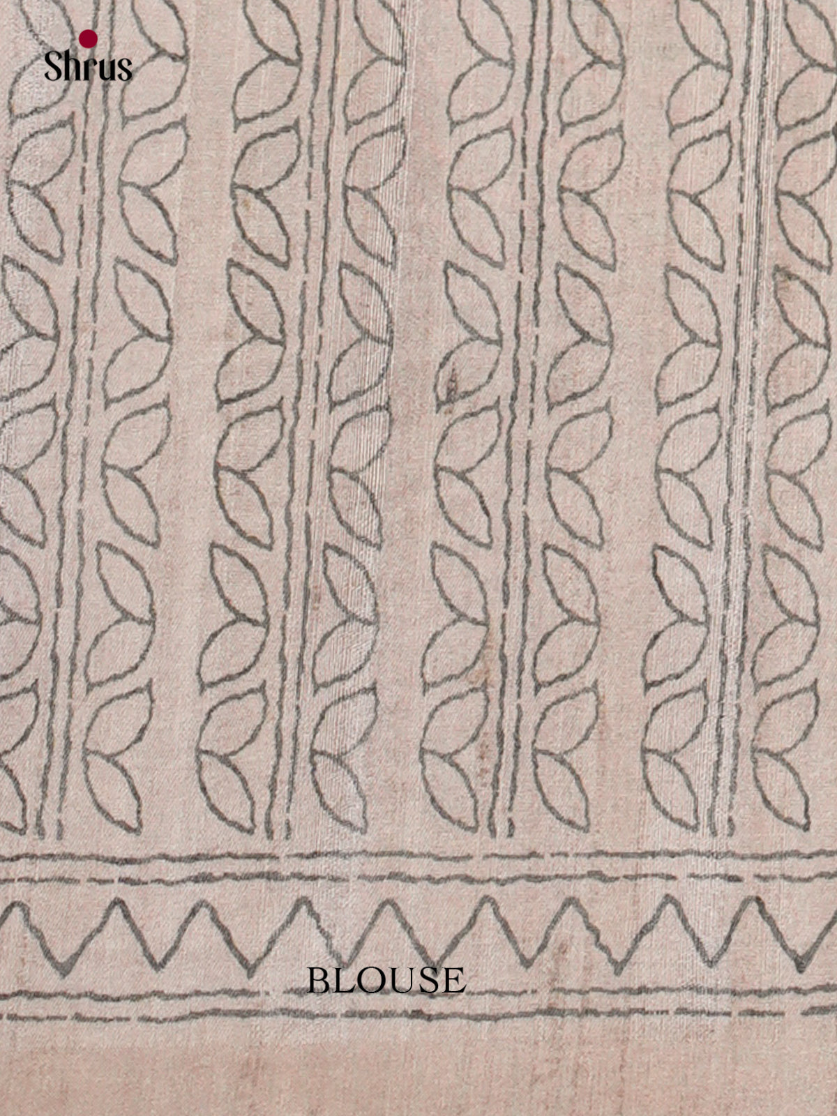 Semi Tussar Saree - EBS04651 - Shop on Shrus.com