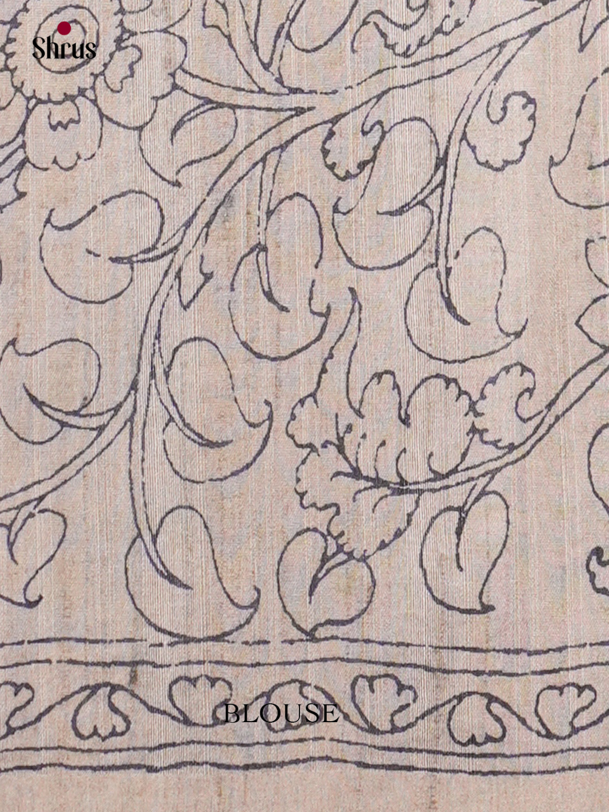 Semi Tussar Saree - EBS04652 - Shop on Shrus.com