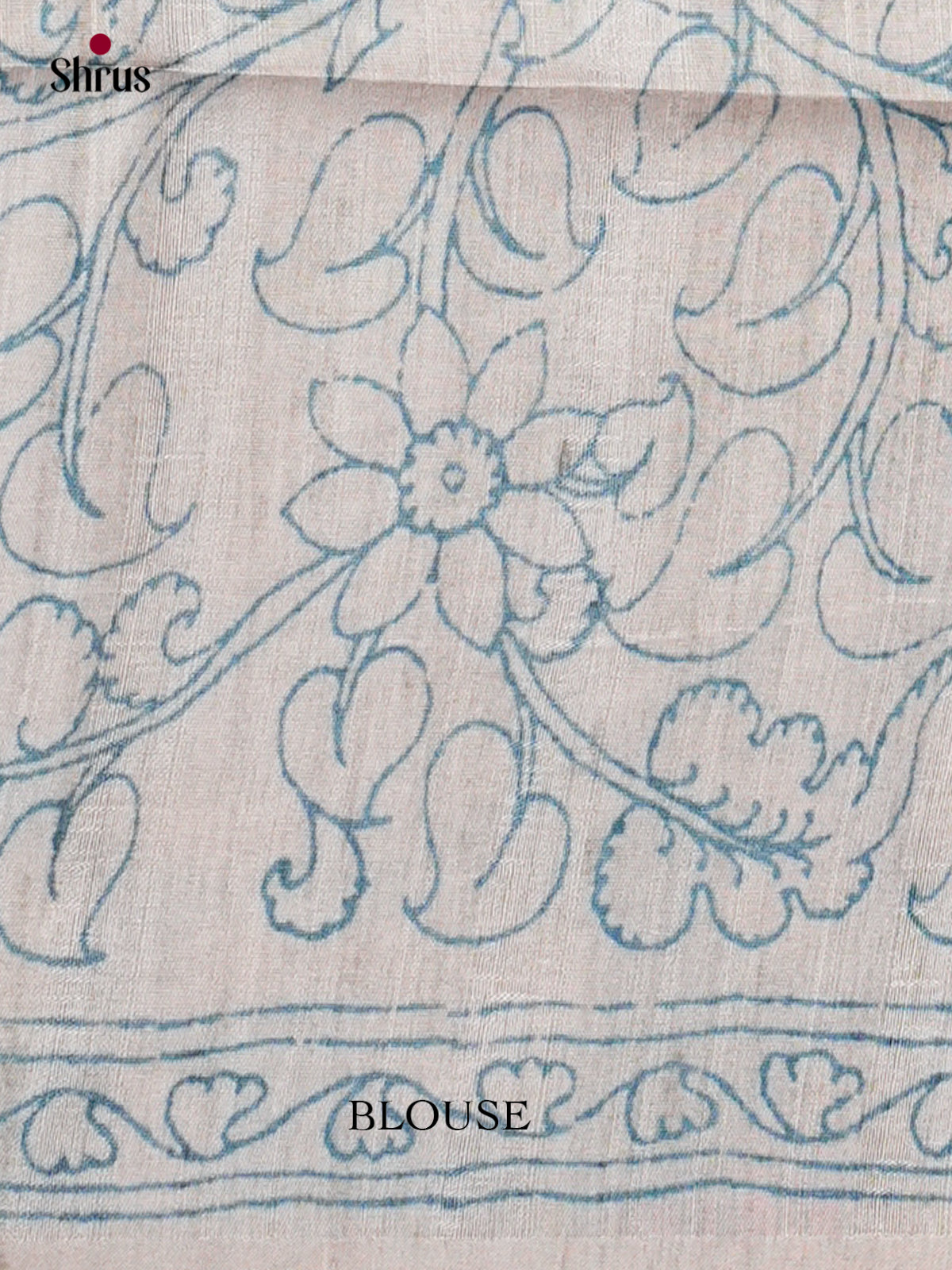 Semi Tussar Saree - EBS04654 - Shop on Shrus.com