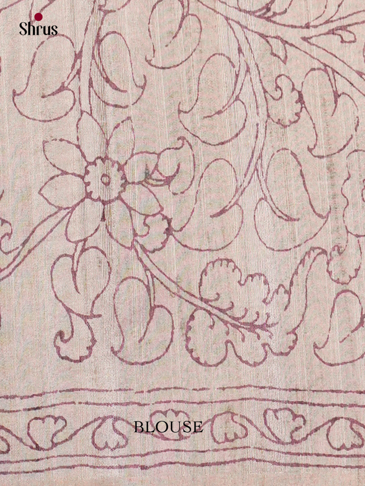 Semi Tussar Saree - EBS04655 - Shop on Shrus.com