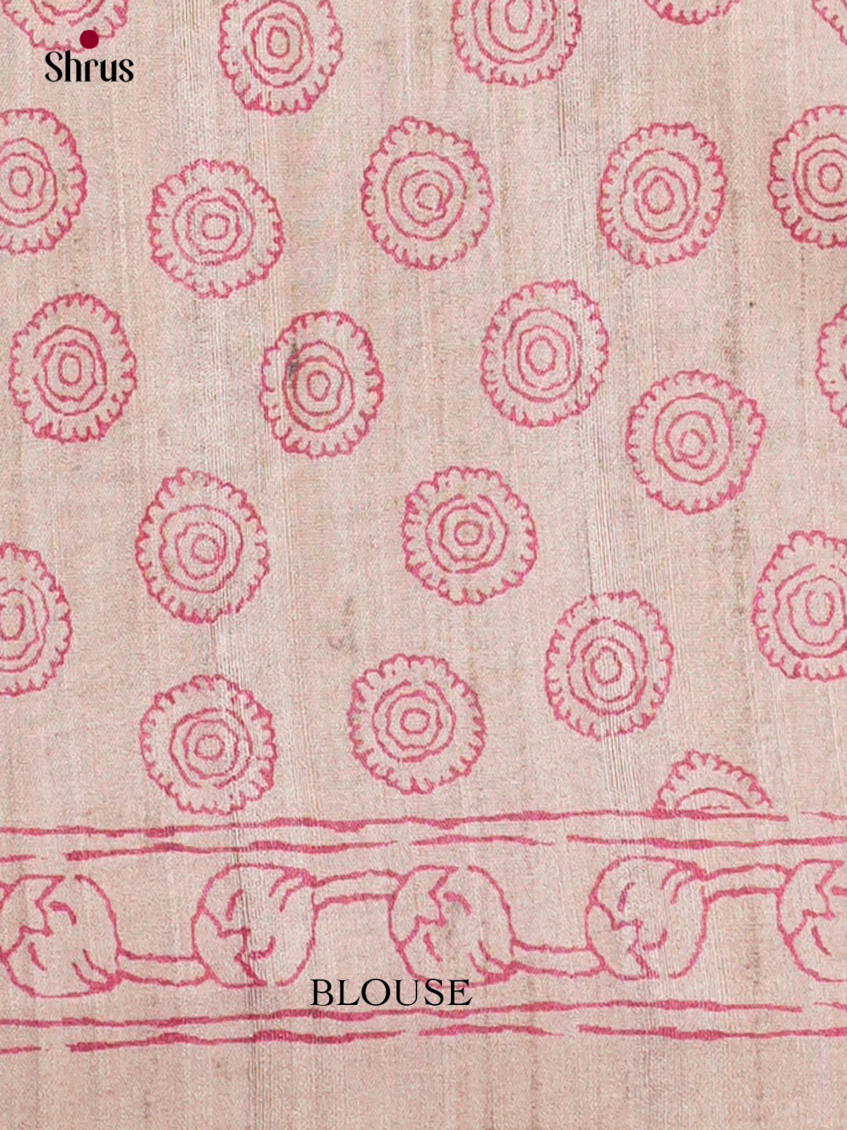 Semi Tussar Saree - EBS04663 - Shop on Shrus.com