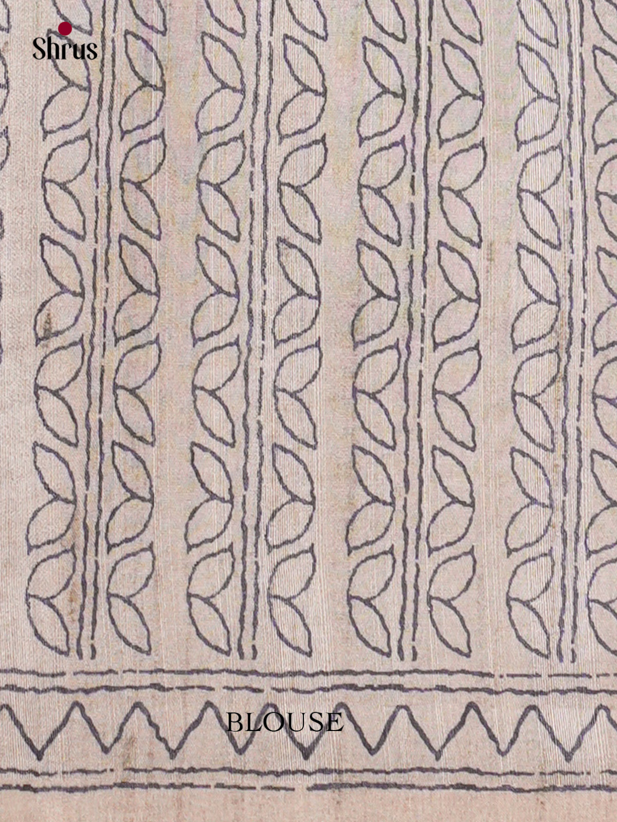 Semi Tussar Saree - EBS04666 - Shop on Shrus.com