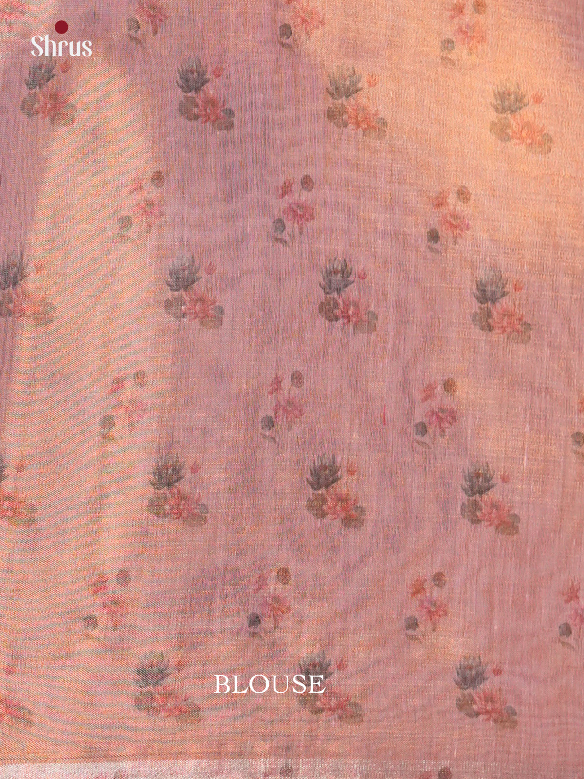 Semi Tissue Print Saree - EBS05042 - Shop on Shrus.com