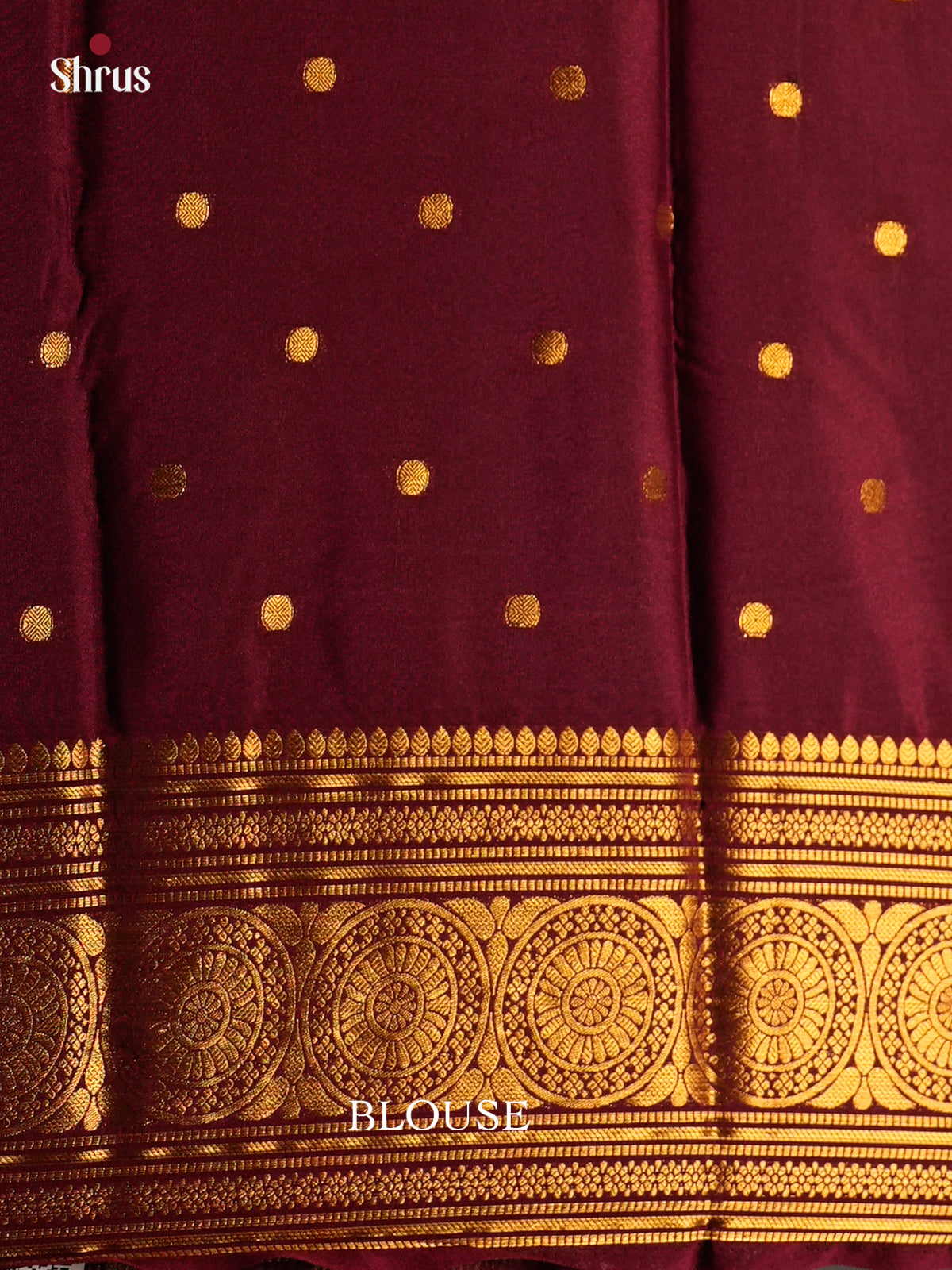 EBS05174 - Semi Mysoresilk - Saree - Shop on Shrus.com