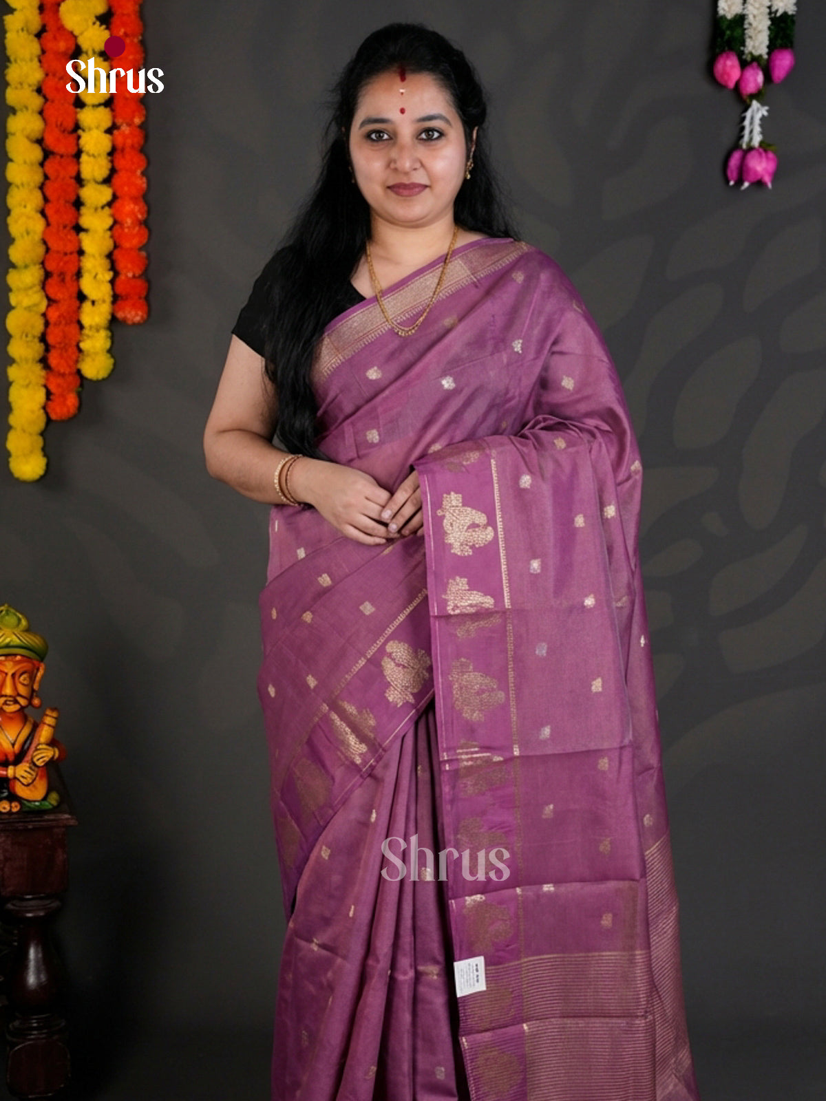 EBS05301 - Semi Chiniya - Saree - Shop on Shrus.com