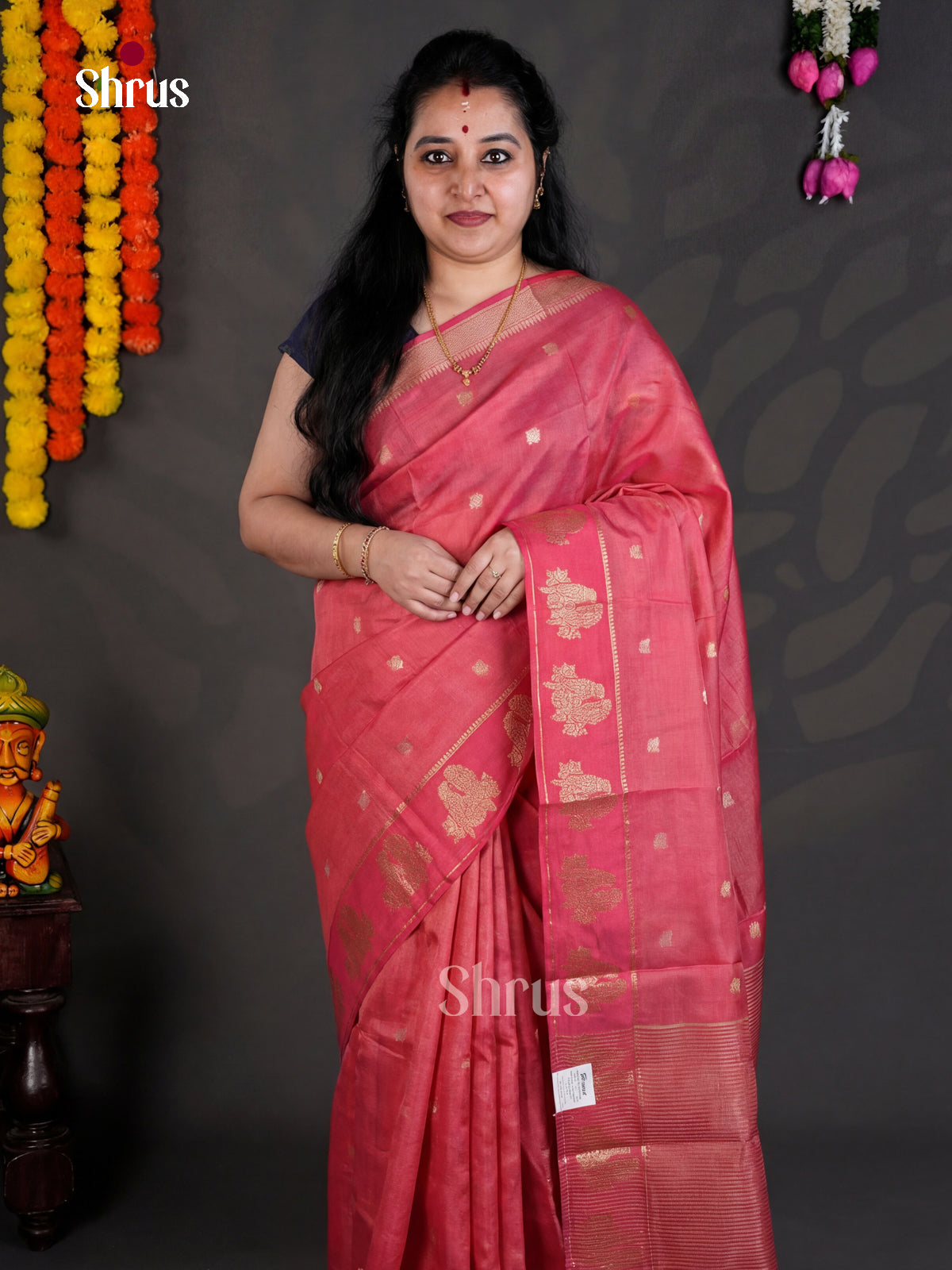 EBS05302 - Semi Chiniya - Saree - Shop on Shrus.com