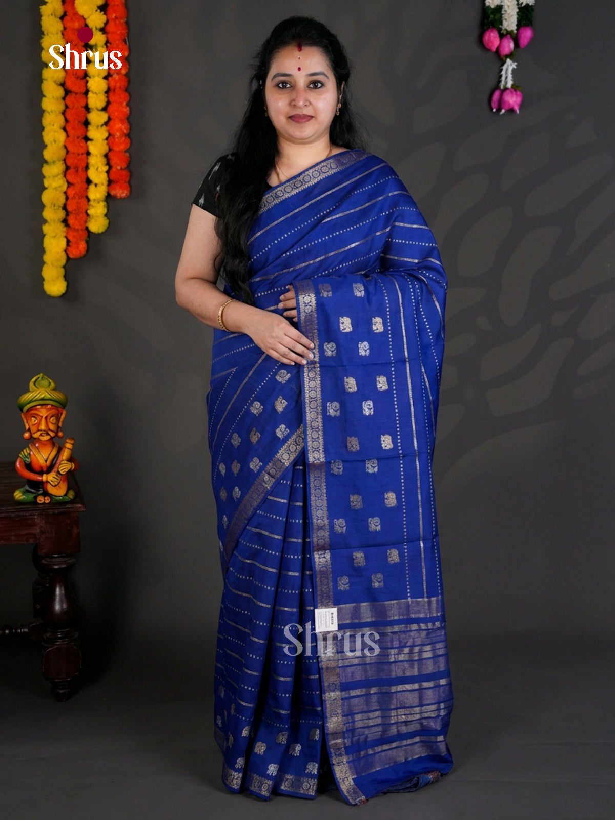 EBS05329 - Semi Chiniya - Saree - Shop on Shrus.com