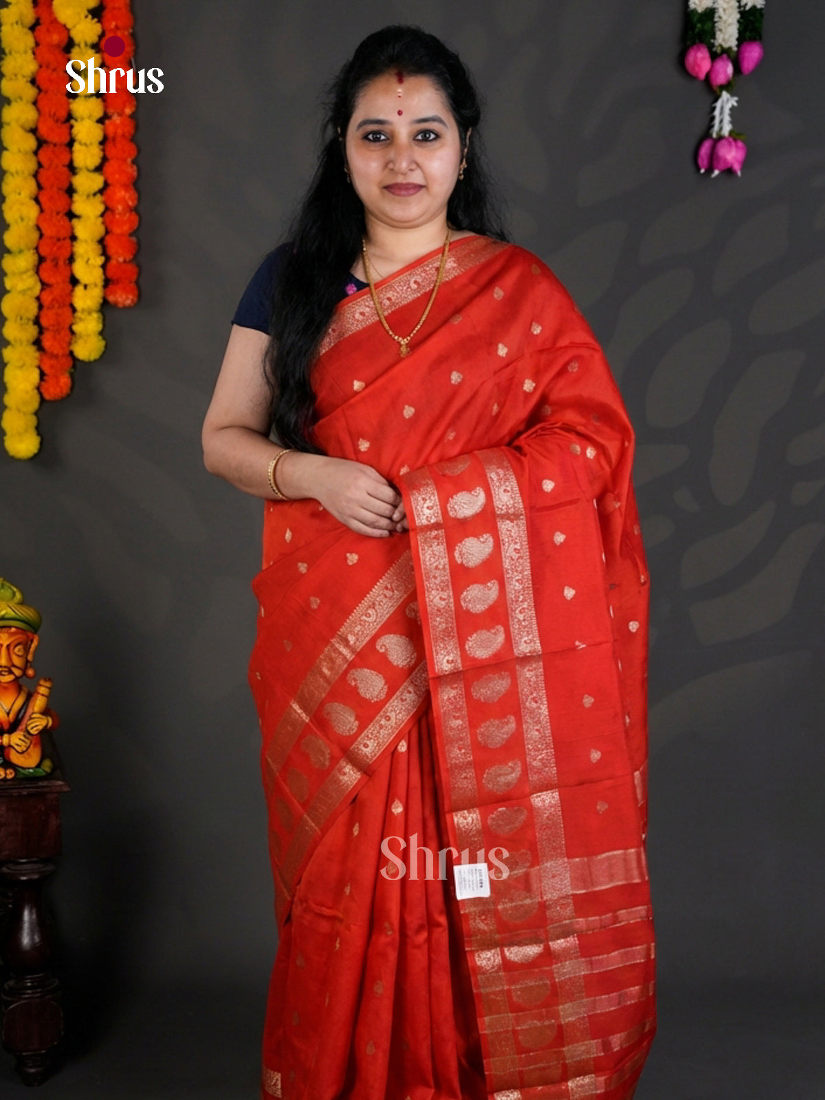 EBS05337 - Semi Chiniya - Saree - Shop on Shrus.com