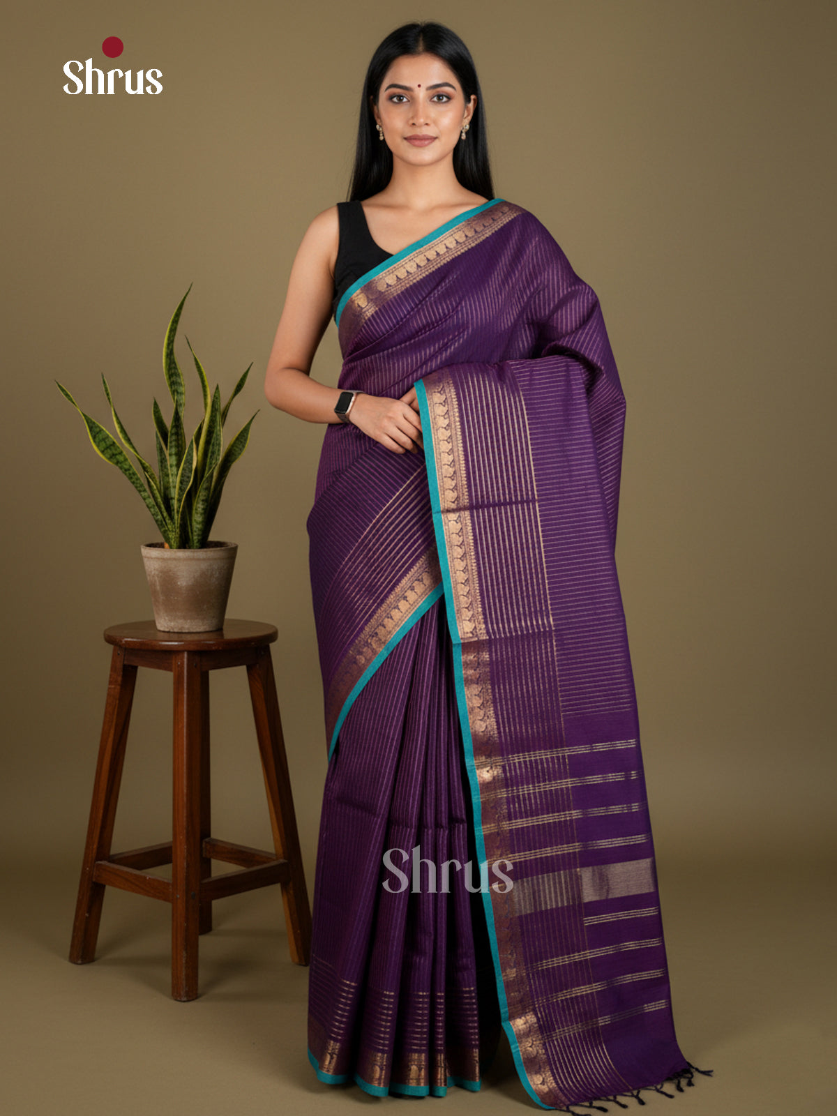 EBS06245 - Semi Crepe - Saree - Shop on Shrus.com