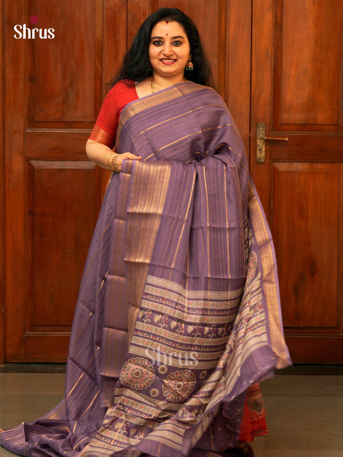 Semi Crepe Saree - EBS06269