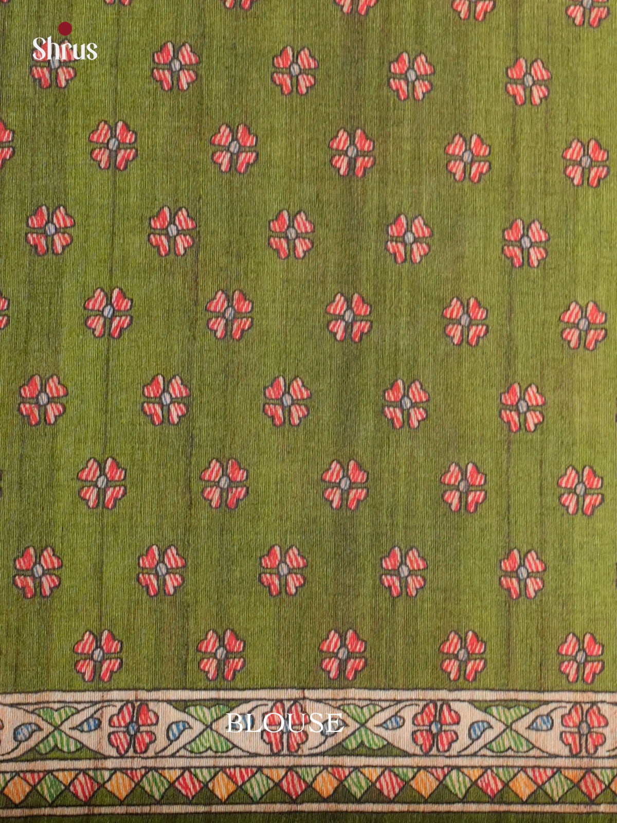 EBS09077 - Printed Madhubani - Saree - Shop on Shrus.com