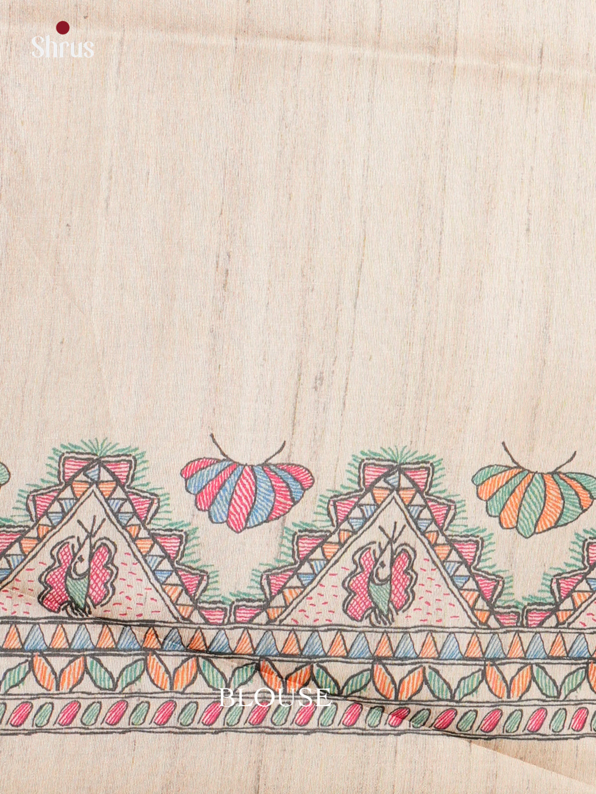 EBS09137 - Printed Madhubani - Saree - Shop on Shrus.com