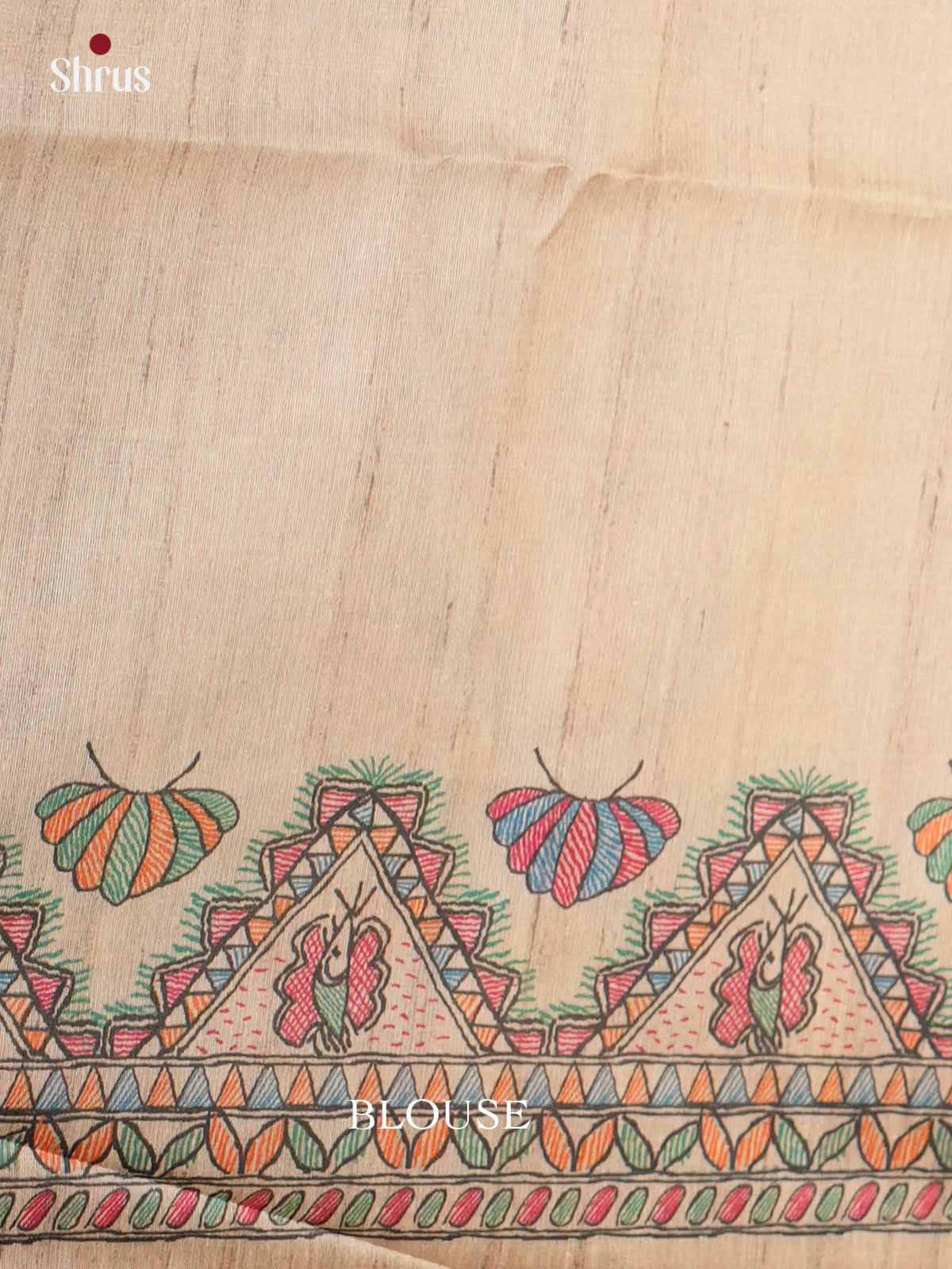 EBS09142 - Printed Madhubani - Saree - Shop on Shrus.com