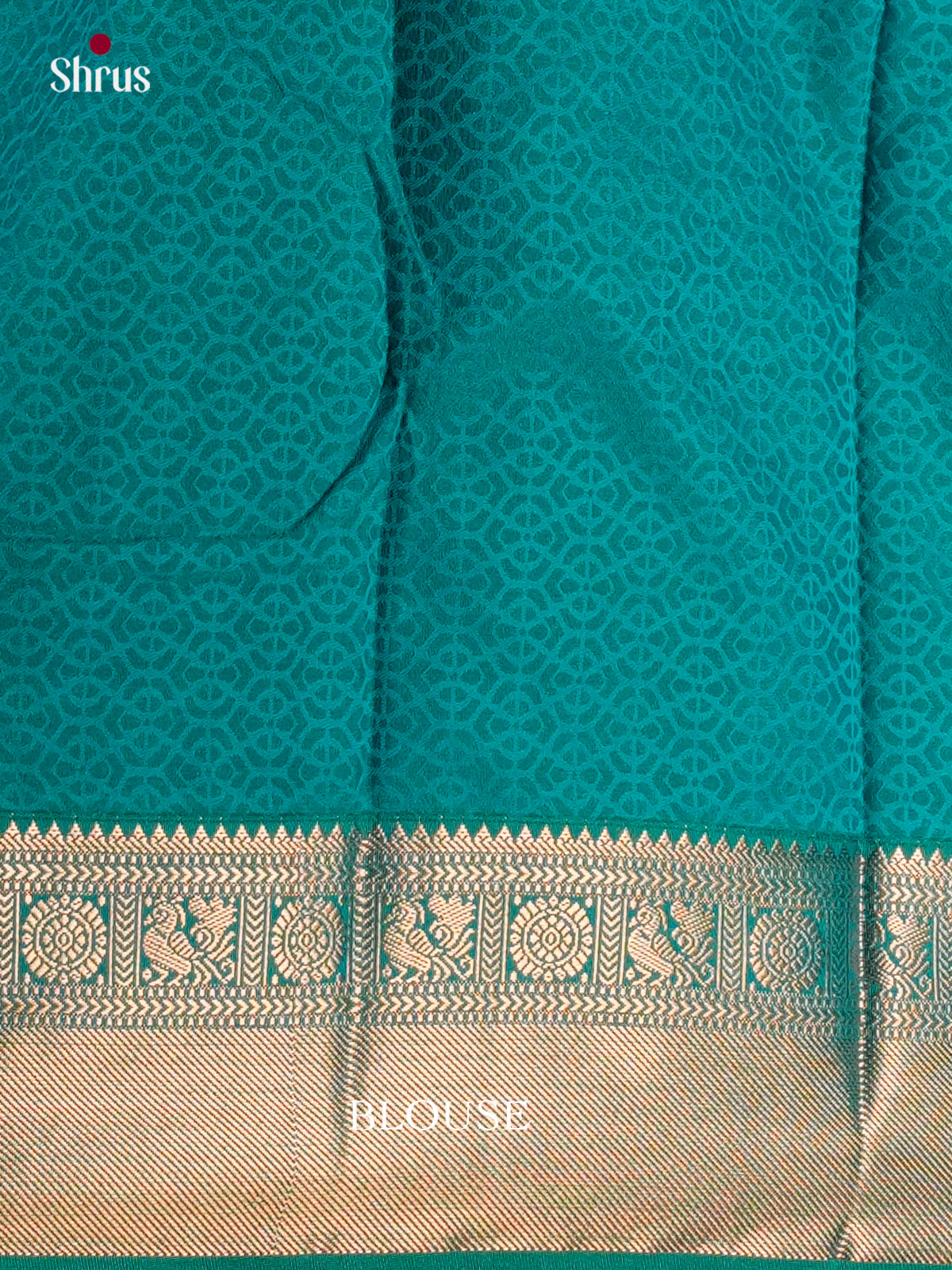 Semi Kanchipuram Saree - EBS10134 - Shop on Shrus.com
