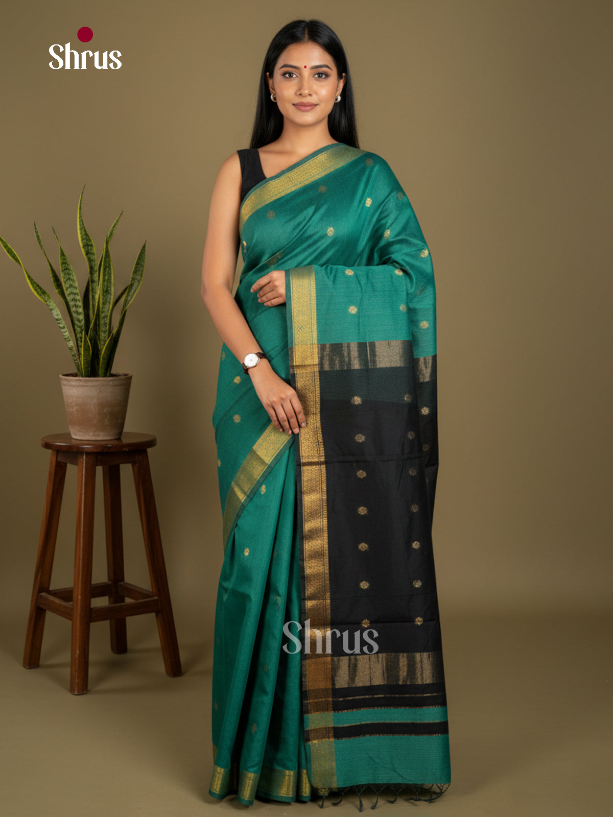 Semi Maheshwari Saree - EBS10418 - Shop on Shrus.com