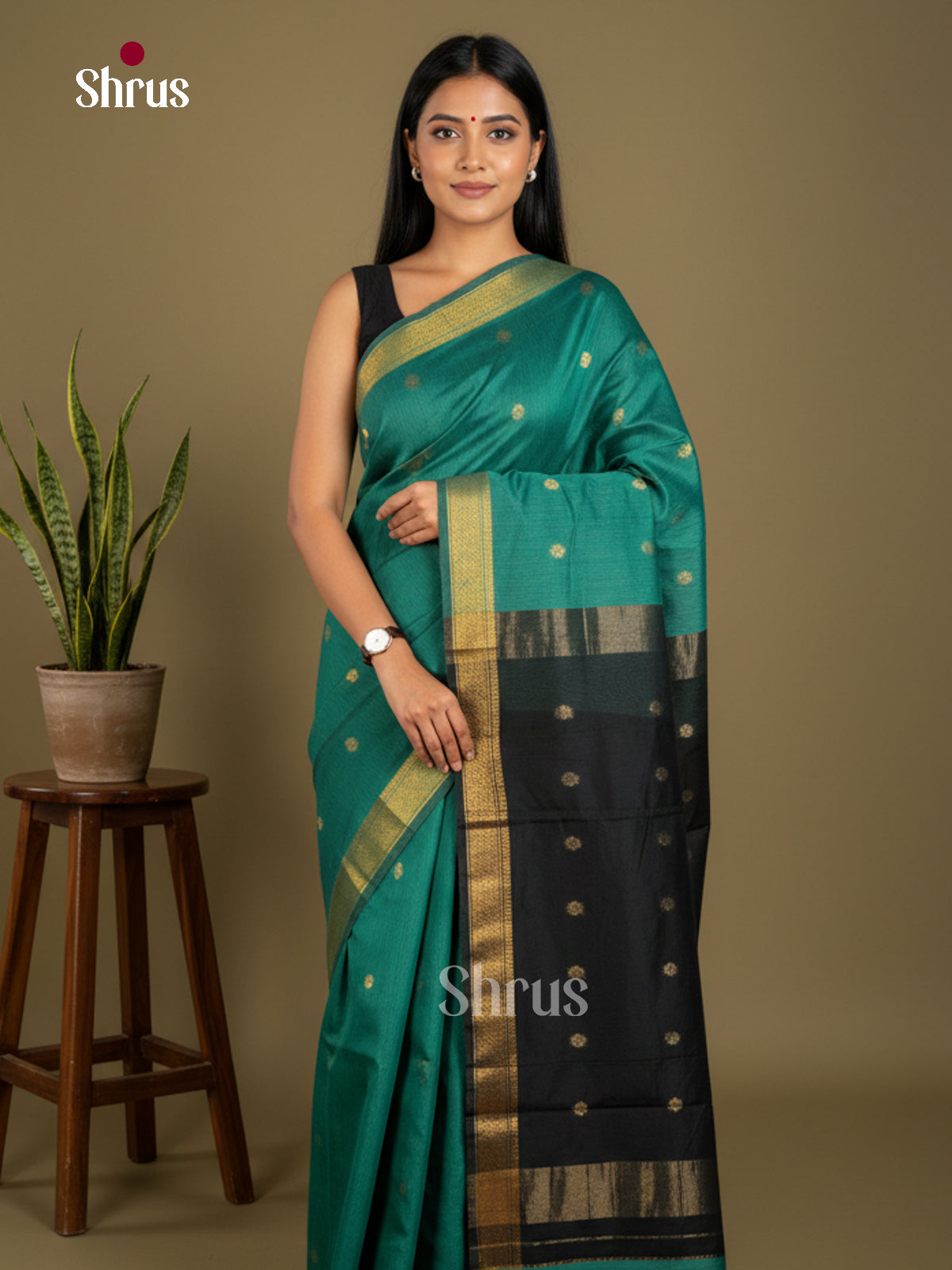 Semi Maheshwari Saree - EBS10418 - Shop on Shrus.com