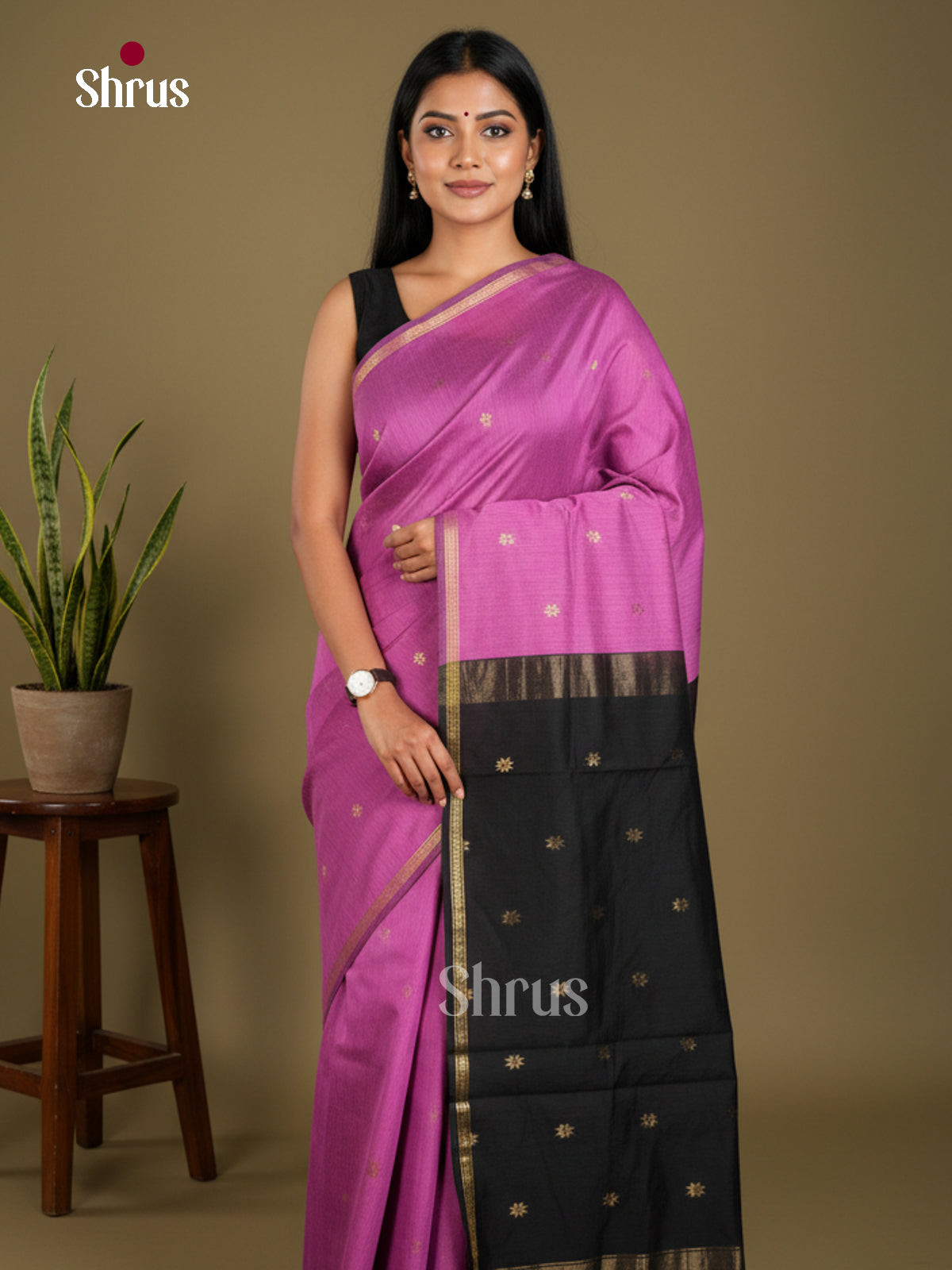 Semi Maheshwari Saree - EBS10424 - Shop on Shrus.com