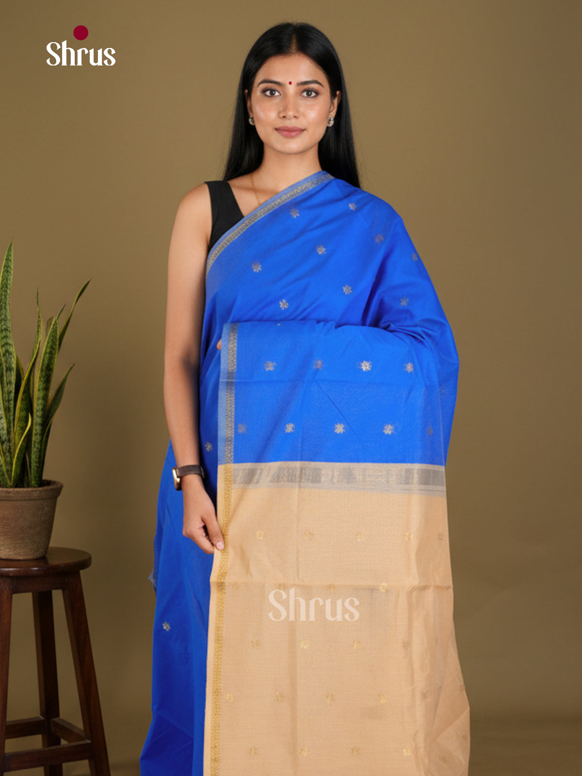 Semi Maheshwari Saree - EBS10429 - Shop on Shrus.com