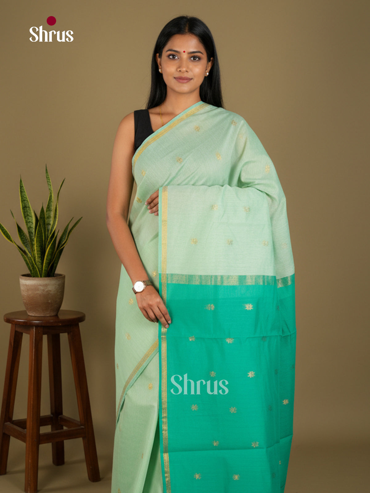 Semi Maheshwari Saree - EBS10437 - Shop on Shrus.com