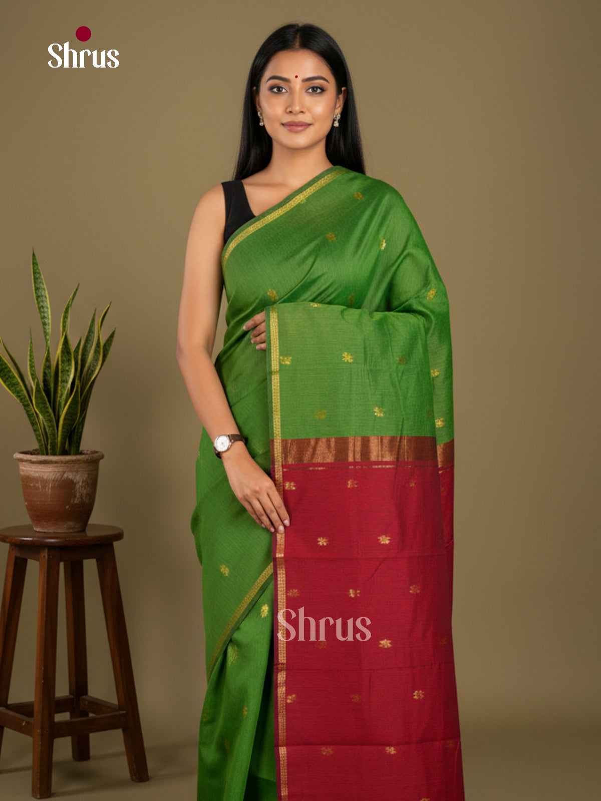 Semi Maheshwari Saree - EBS10441 - Shop on Shrus.com