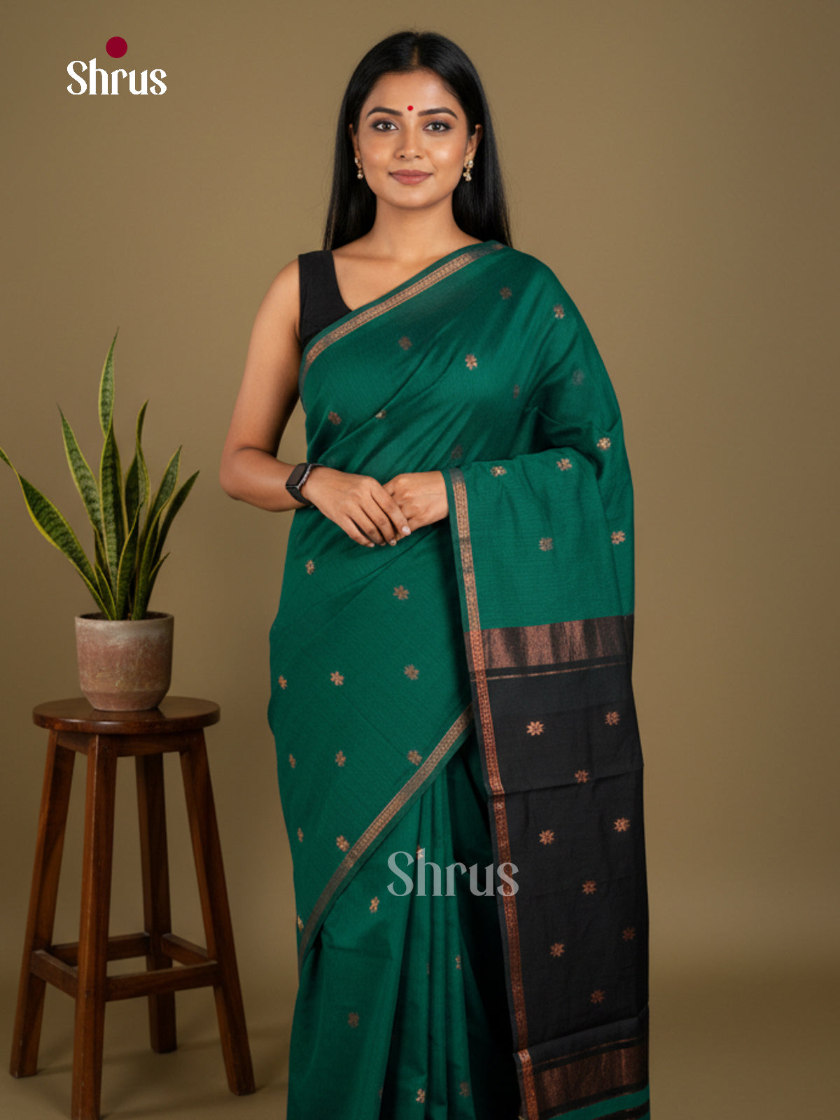 Semi Maheshwari Saree - EBS10444 - Shop on Shrus.com