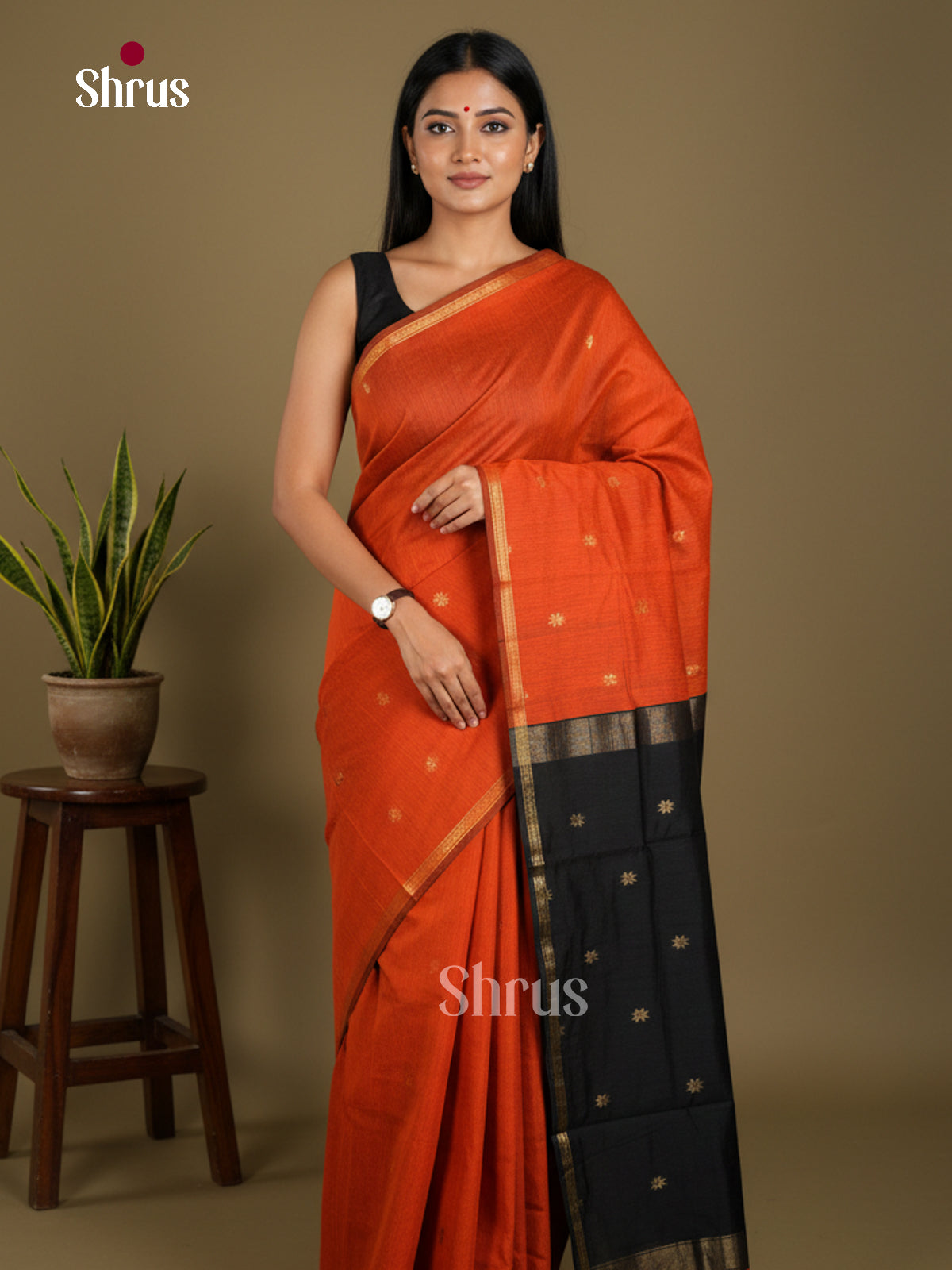 Semi Maheshwari Saree - EBS10452 - Shop on Shrus.com