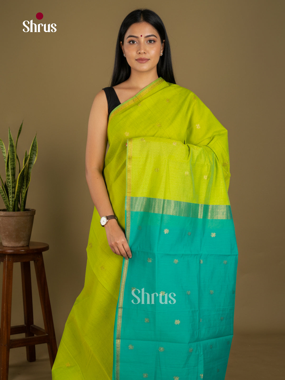 Semi Maheshwari Saree - EBS10454 - Shop on Shrus.com