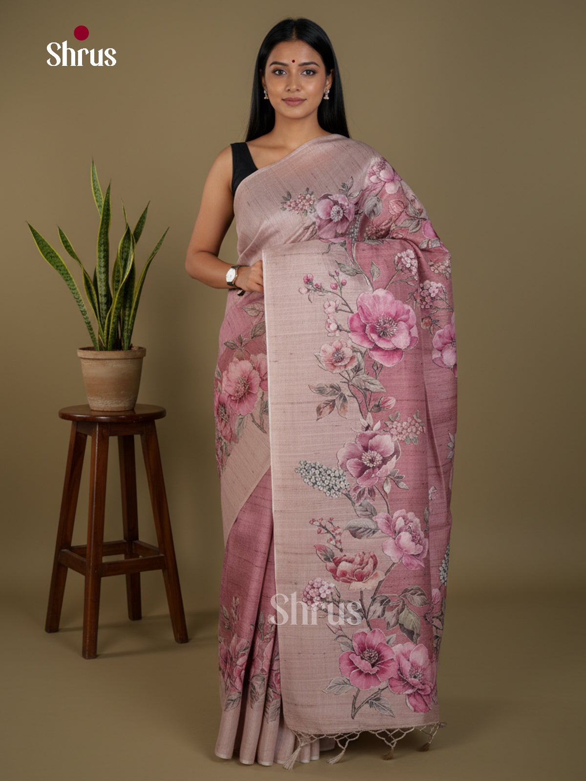 Semi matka Saree - EBS11121 - Shop on Shrus.com